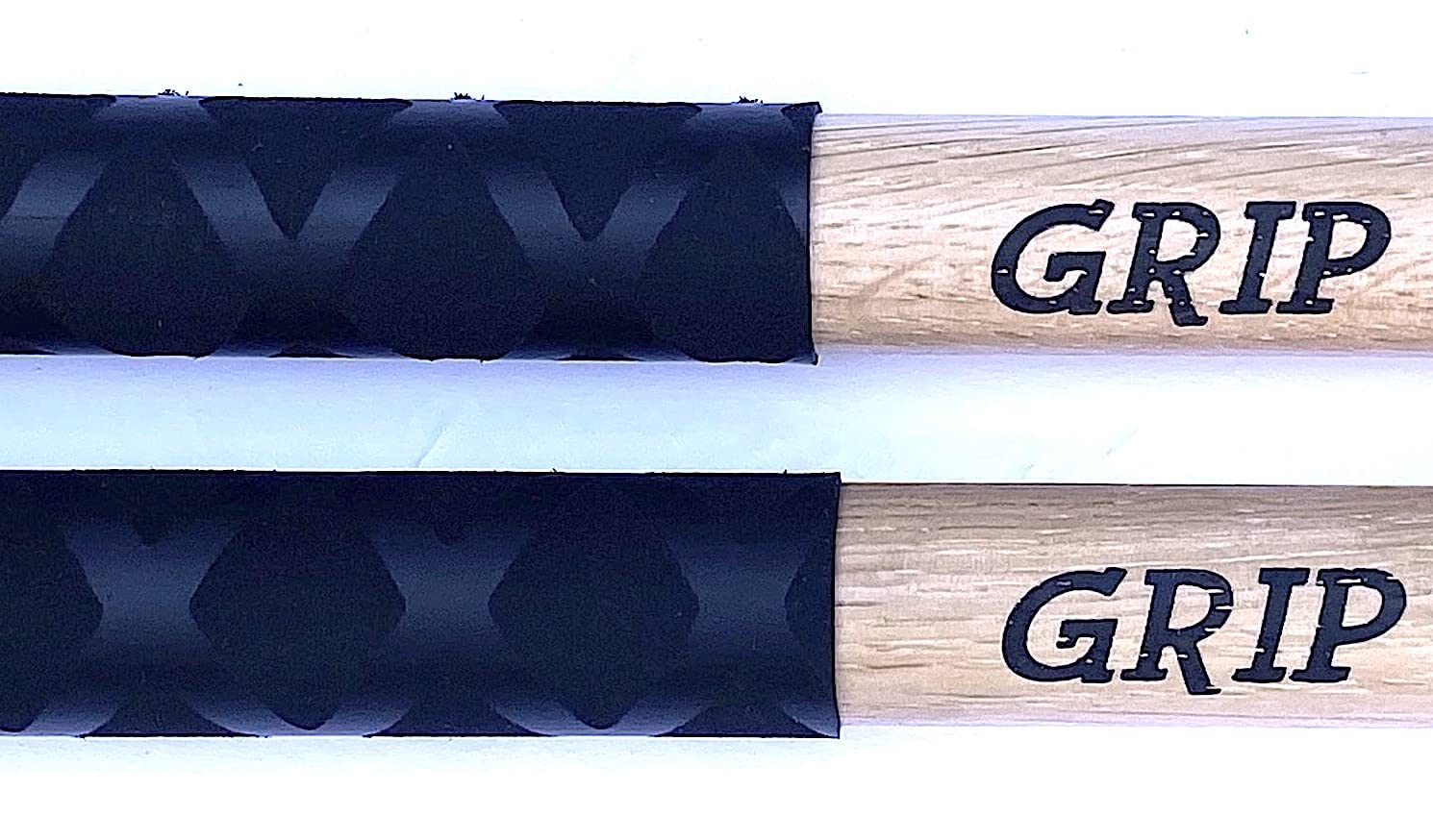Grip Stix 16 Long Heavyweight Oak 2B Non-Slip Drumsticks - Ideal For All Drumming, Workout, Aerobics, Cardio Exercises