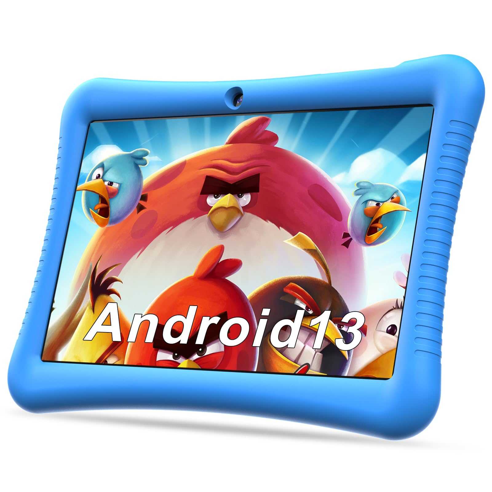 Fivahiva Kids Tablet, 10'' Android 13 Tablet For Kids 2 12 Ages, 32Gb (Expandable To 128Gb), Dual Cameras, Gps, Google Kids Spac