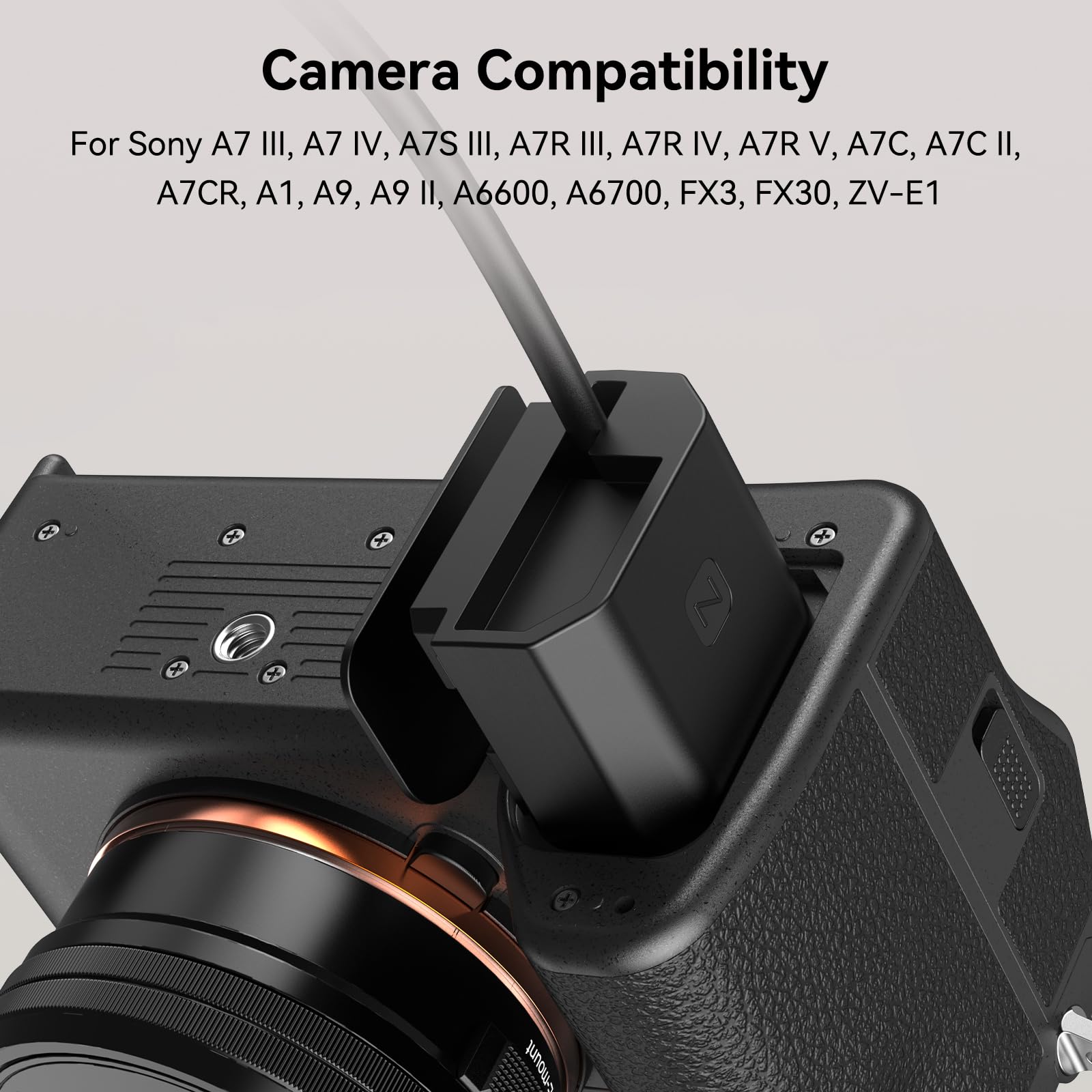 Smallrig D-Tap To Np-Fz100 Dummy Battery, Np-Fz100 Power Cable For Sony A7 Iii, A7 Iv, A7S Iii, A7R Iii, A7R Iv, A7R V, A7C, A7C