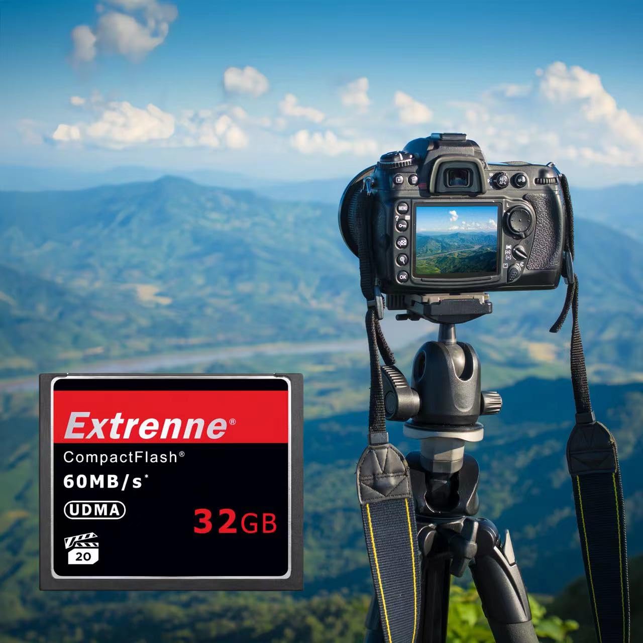 Gywy 32Gb Compactflash Memory Card Udma Speed Up To 60Mb/S Camera Cf Card,For Professional Photographer,Videographer,Enthusiast