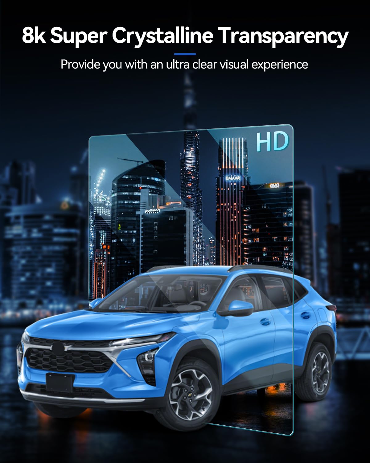 Lantu Car Screen Protector For 2024 Trax (Lt, 2Rs, Activ) & Trailblazer (Ls, Lt, Activ, Rs) Accessories Navigation Touchscreen P