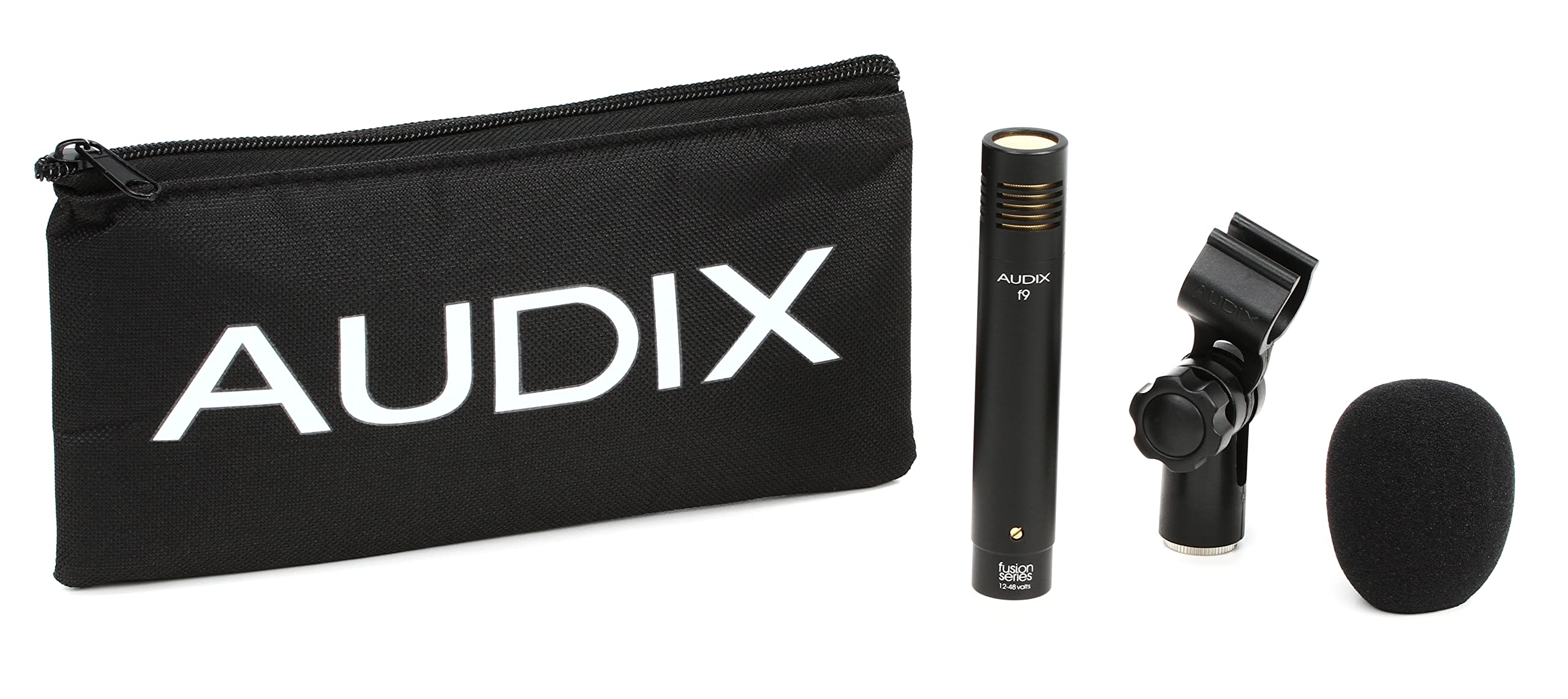 Audix F9 Small Diaphragm Condenser Microphone For Drum Overheads And Acoustic Instruments