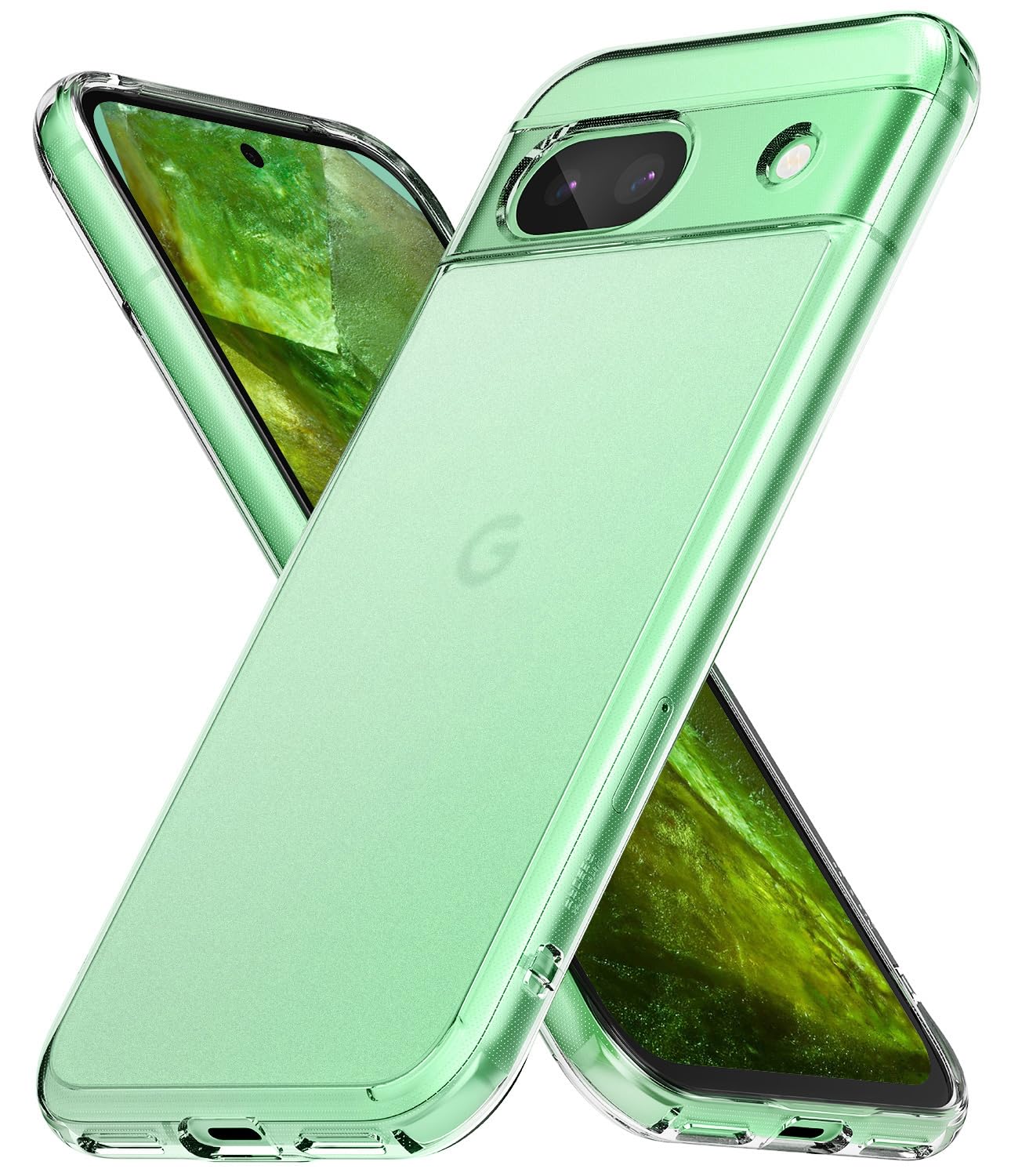 Ringke Fusion [Oil & Dirt Resistant] Compatible with Google Pixel 8a Case, Anti-Fingerprint Technology Prevents Oily Smudges Pho