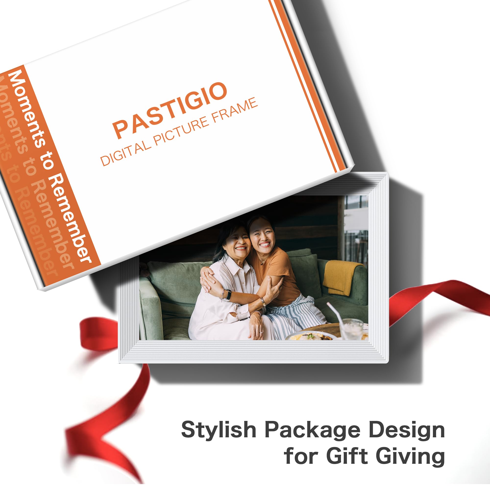 Frameo Wifi Digital Picture Frame, Birthday Gifts For Women, 10.1 Inch 1280 * 800Ips Touch Screen Digital Photo Frame, 16Gb Memo