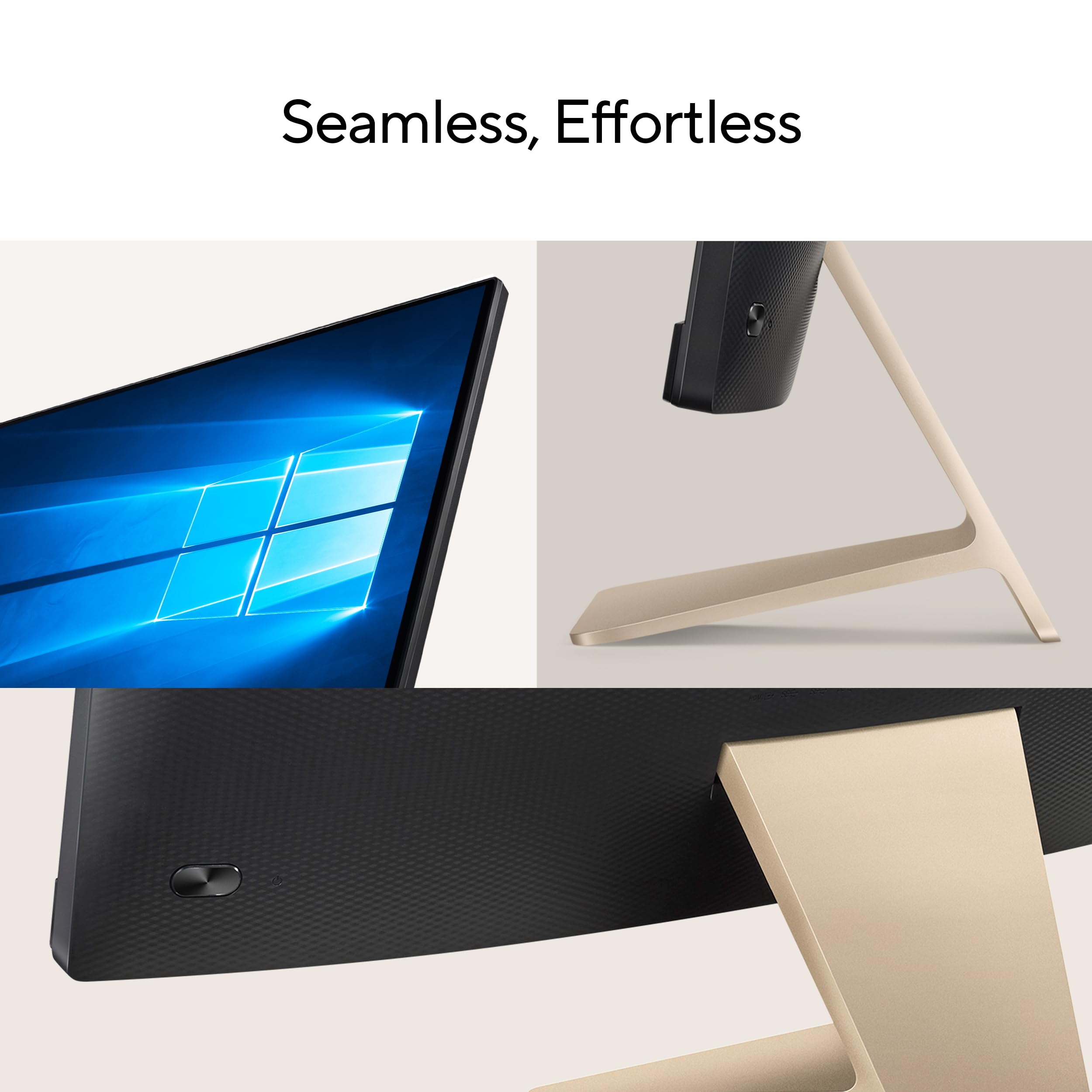 Asus Aio M3400 All-In-One Desktop Pc, 23.8-Inch Full Hd Anti-Glare Display, Amd Ryzen 5 5625U Processor, 8Gb Ddr4 Ram, 512Gb Nvm