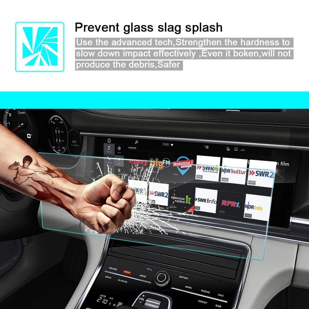 Maiqiken For Nissan Kicks 2018 Navigation Screen Protector Touch Screen Display Film 9H Hardness Anti Glare Anti Scratch Gps Scr