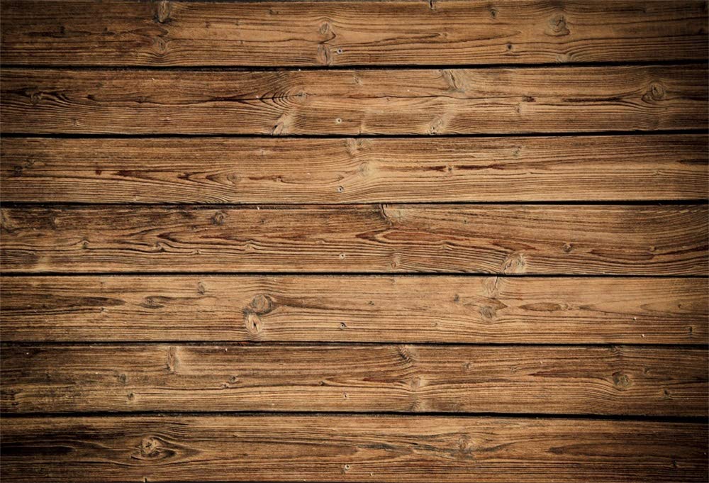 Ofila Wood Backdrop For Photography 8X6Ft Vinyl Brown Wood Backdrop Rustic Wooden Wall Backdrop Country Wood Photo Backdrop Birt