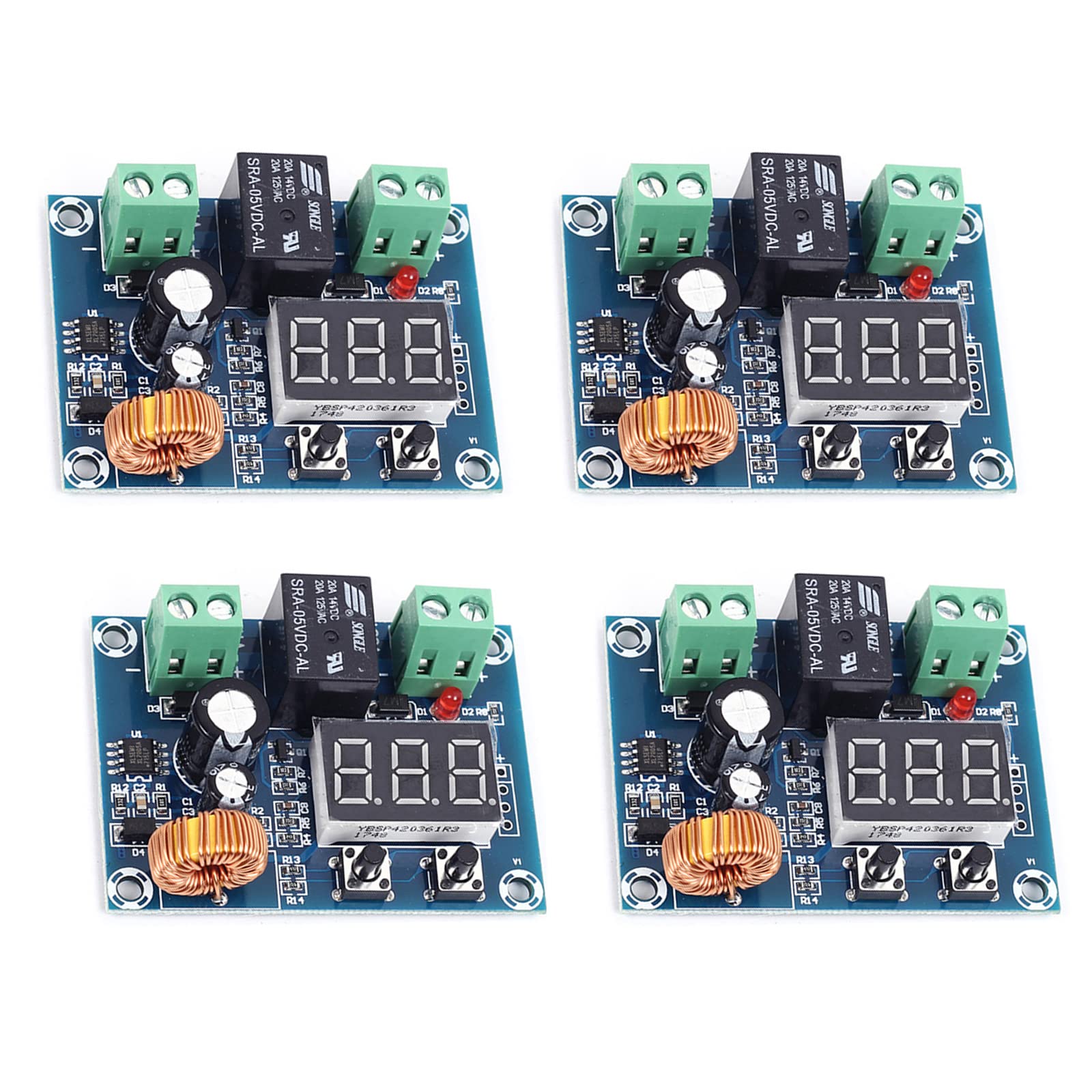 Onyehn Low Voltage Cutoff Module, 12V 36V Dc Voltage Protection Module Digital Low Voltage Protector Disconnect Switch Over Disc