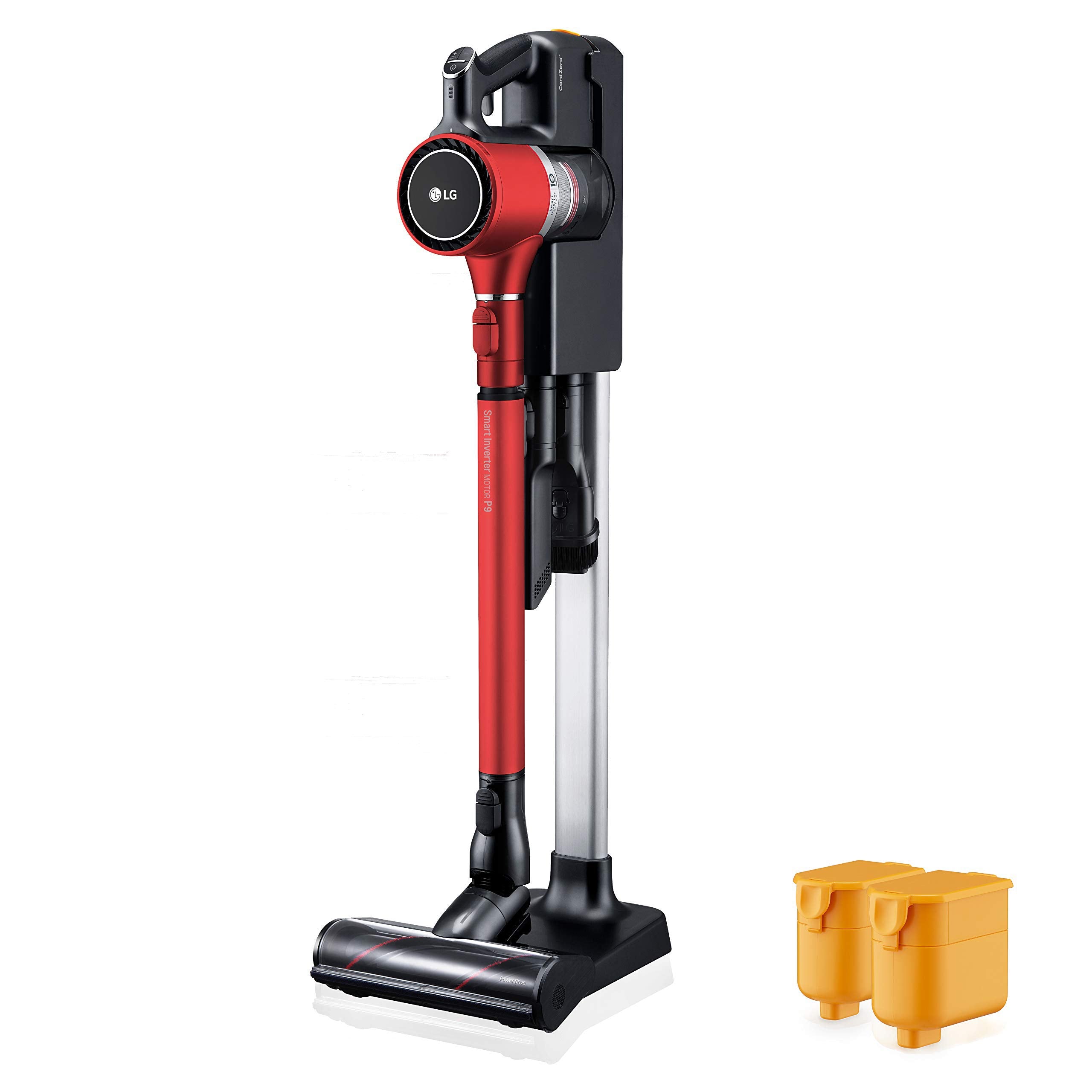 Lg Cordzero Cordless Stick Vacuum Cleaner, Hard Floor, Carpet, Car, Pet Hair, Powerful Suction, Extra Battery, Up To 80 Min, Lig