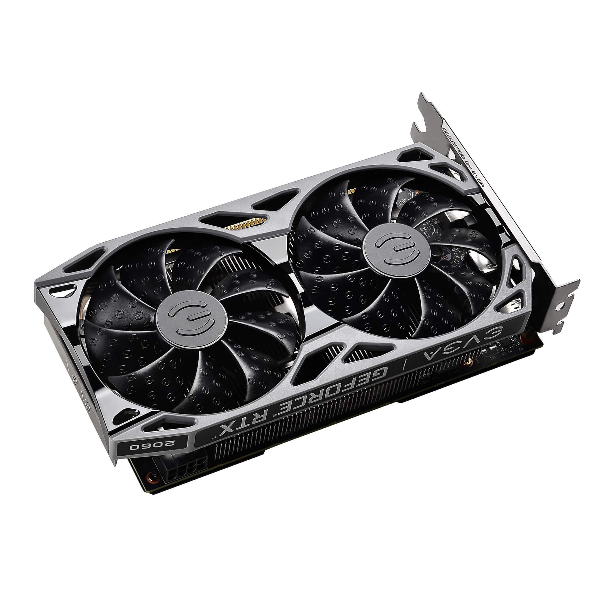 Evga Geforce Rtx 2060 Ko Ultra Gaming, 06G P4 2068 Kr, 6Gb Gddr6, Dual Fan, Metal Backplate