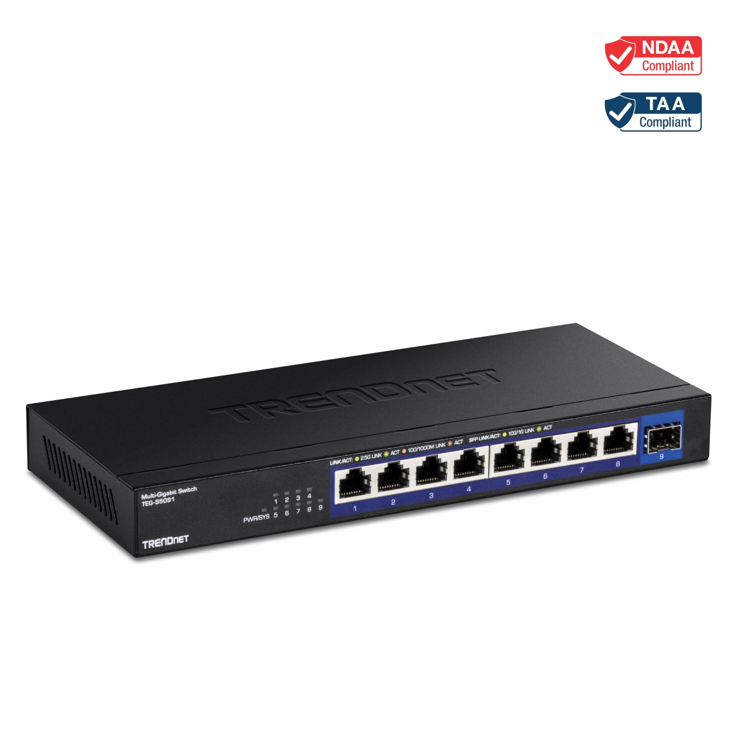 9 Port 2.5G Switch