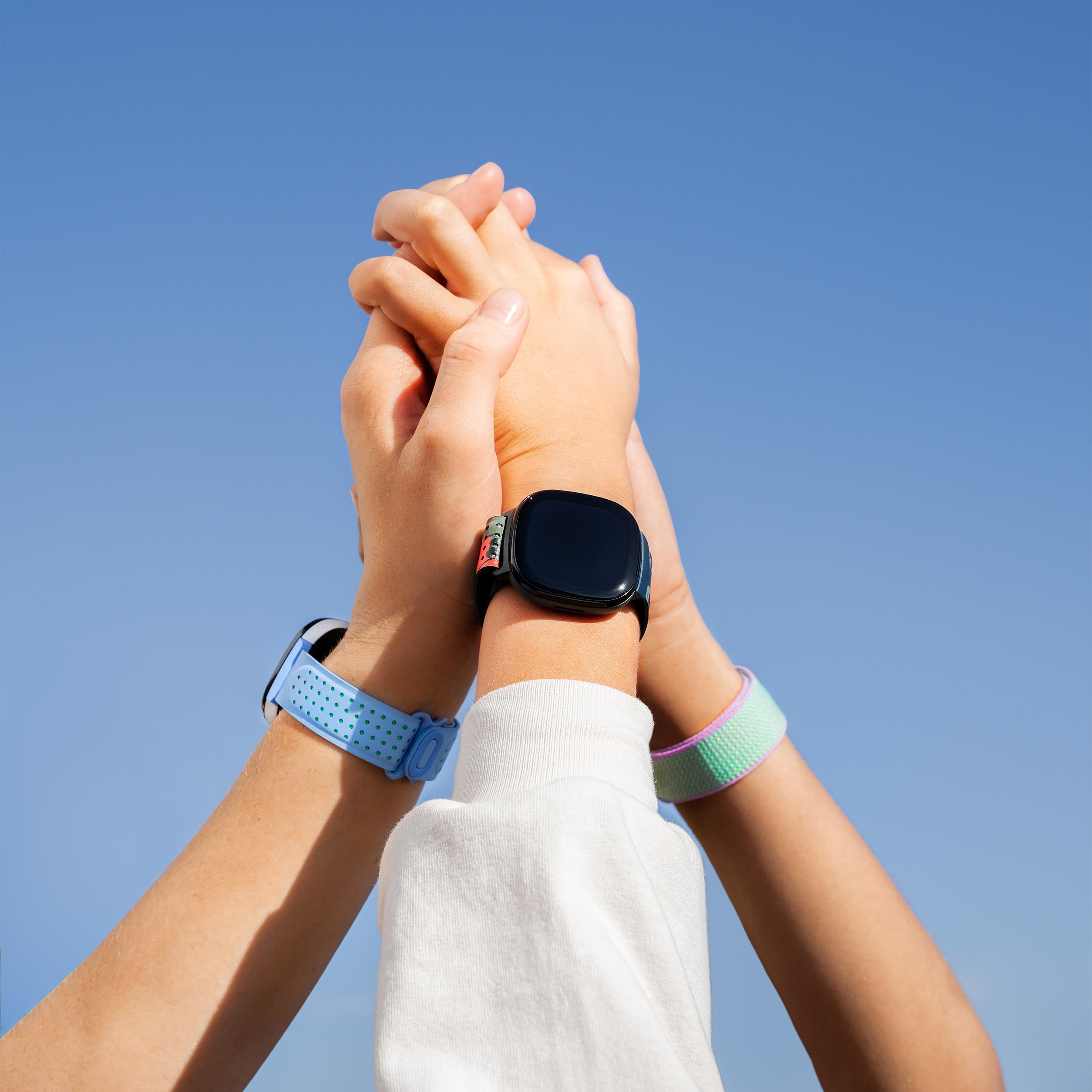 Google Fitbit Ace Lte Band - Kids Smartwatch Band - Water Resistant - One Size Fits All - Camp Nightmare