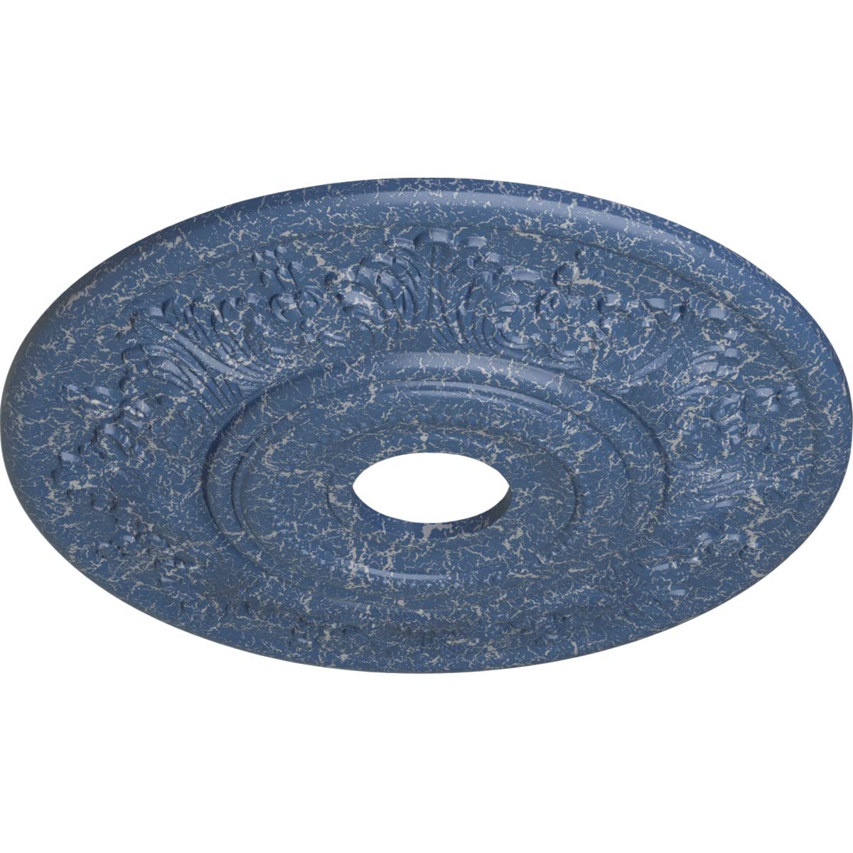 Ekena Millwork Cm20Viamc Vienna Ceiling Medallion Fits Canopies Up To 6 1/2, Americana Crackle