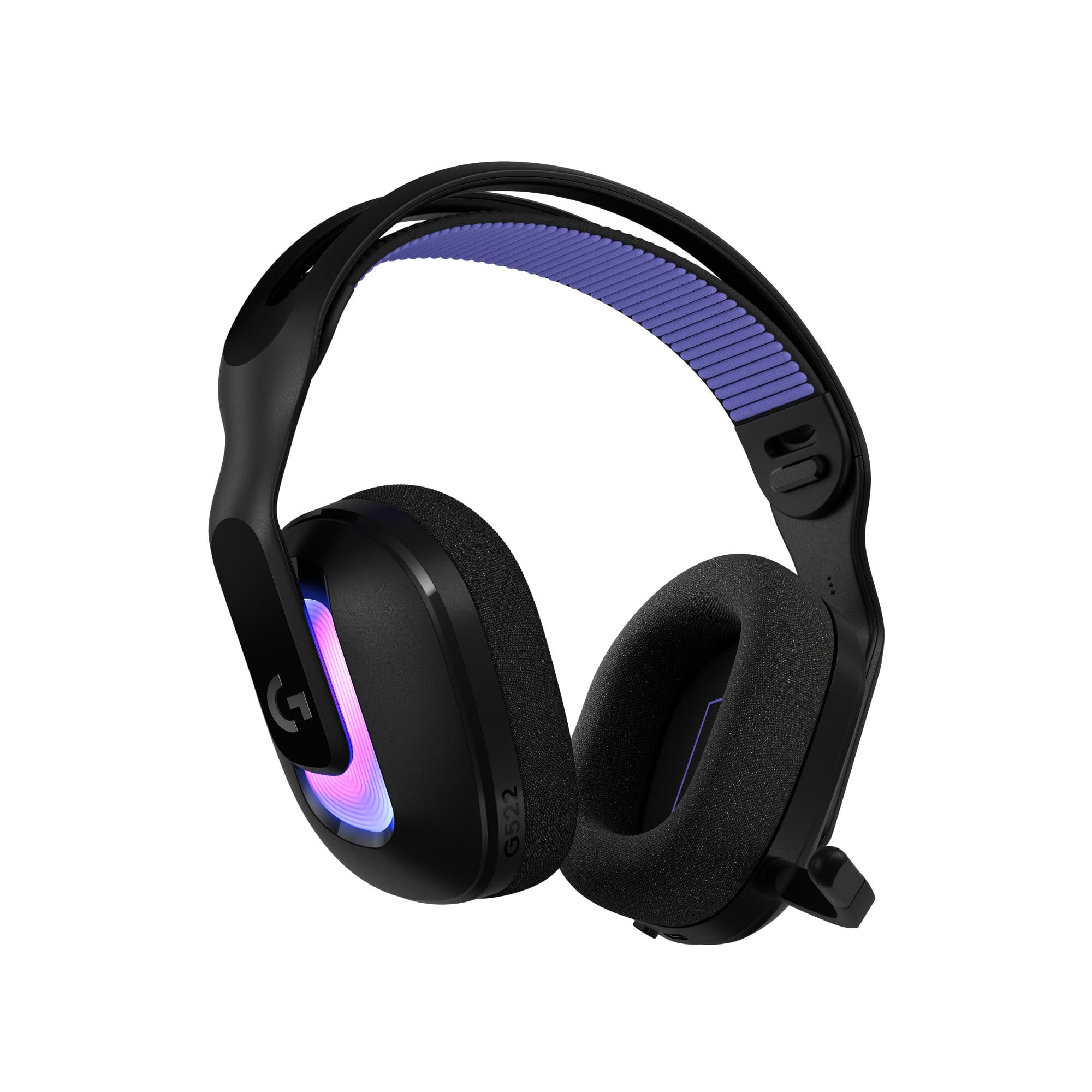 Logitech G522 Lightspeed Wireless Gaming Headset, LIGHTSYNC RGB, Full Bandwidth Mic & Advanced Synchronized Audio, Tri-Connectiv