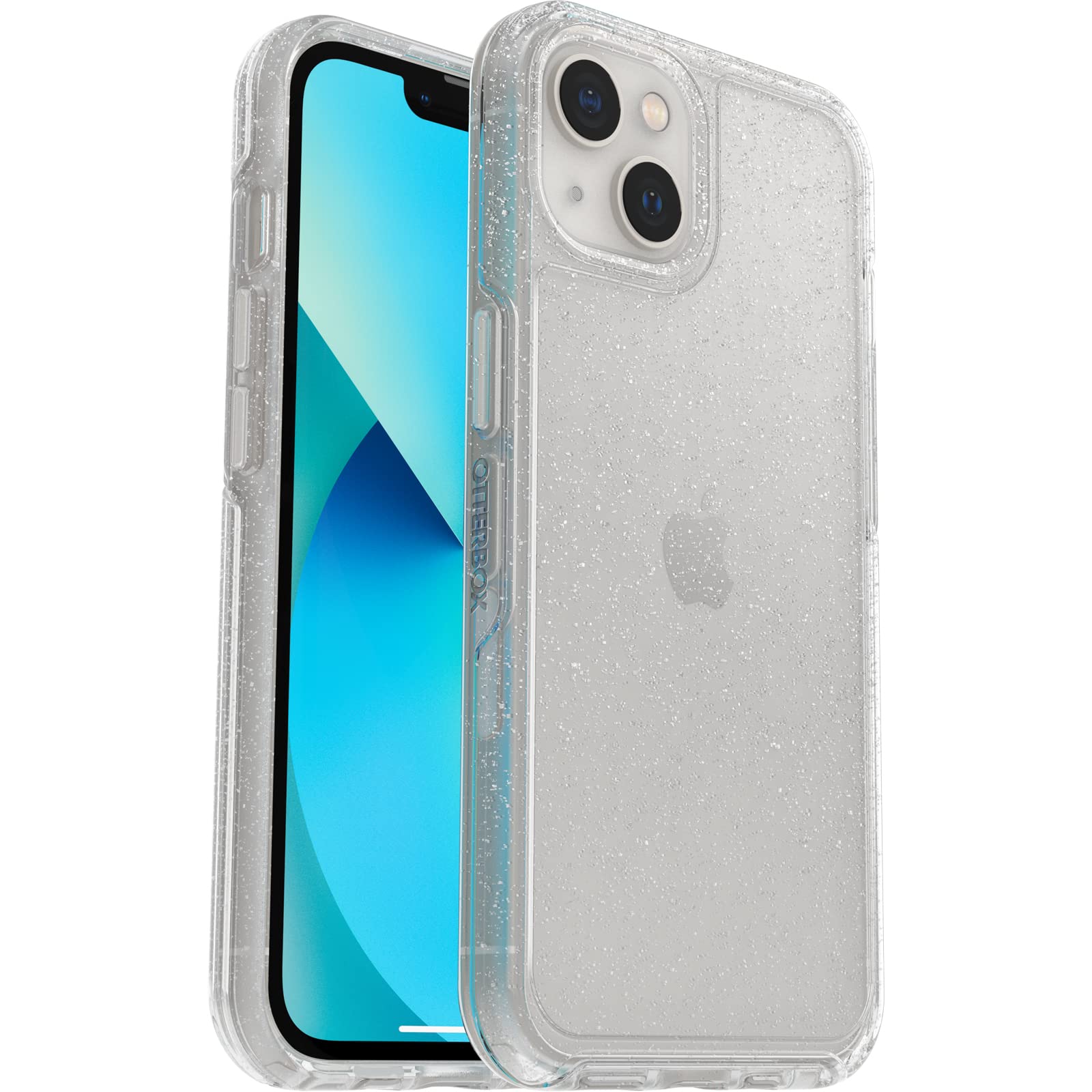 Otterbox Iphone 13 (Only) Symmetry Series Case   Stardust, Ultra Sleek, Wireless Charging Compatible, Raised Edges Protect Camer