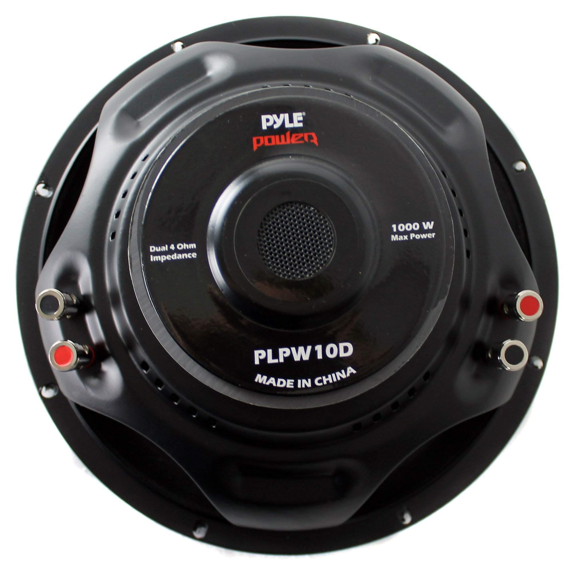 Pyle 10'' Car Audio Speaker Subwoofer   1000 Watt High Power Bass Surround Sound Stereo Subwoofer Speaker System   Non Press Pap