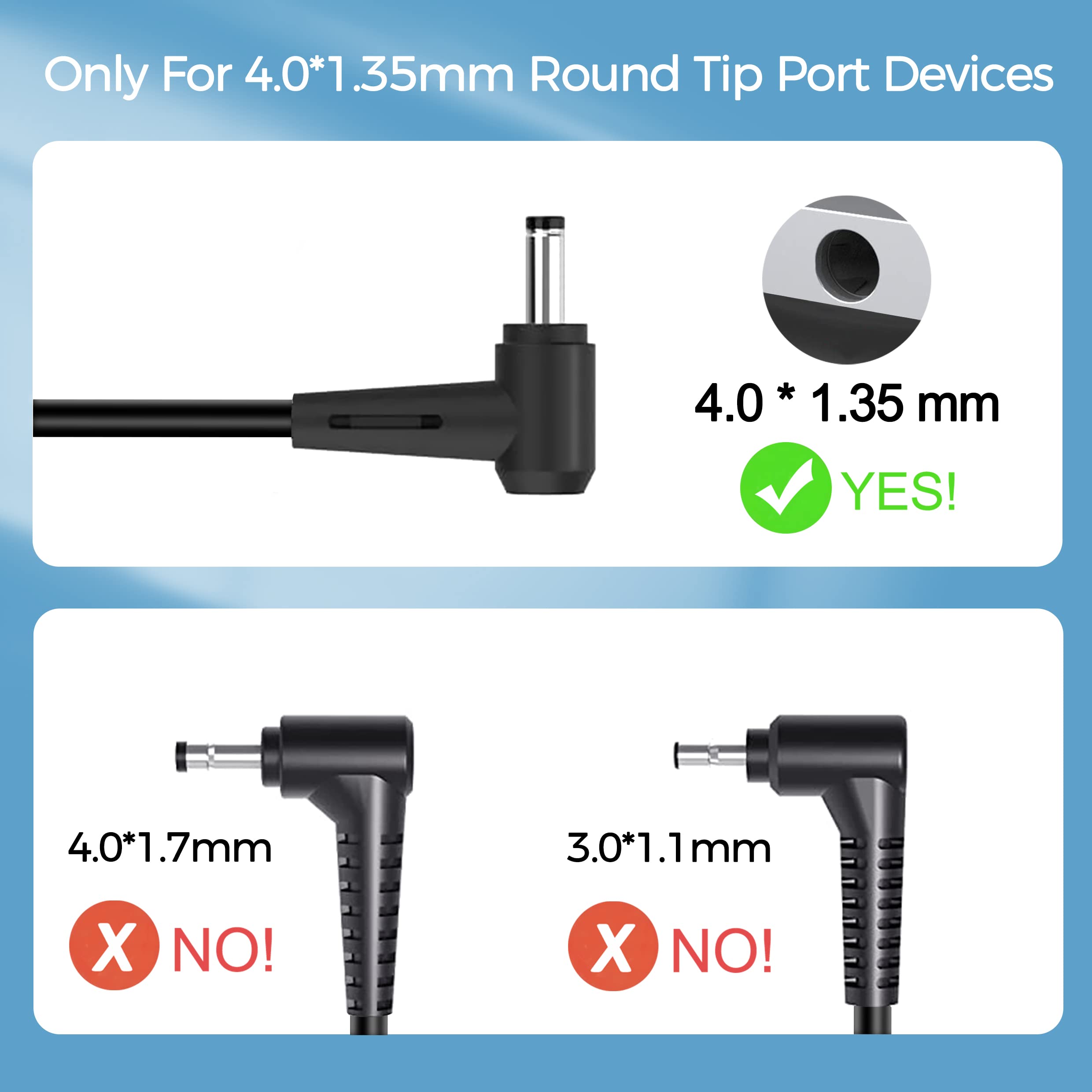 Dongni 65W Vivobook Charger For Asus Vivobook 17 15 X540 X540S X540Sa X540Ua X540L X540La X512 X512D X512Da F512Fa F512Da F512F