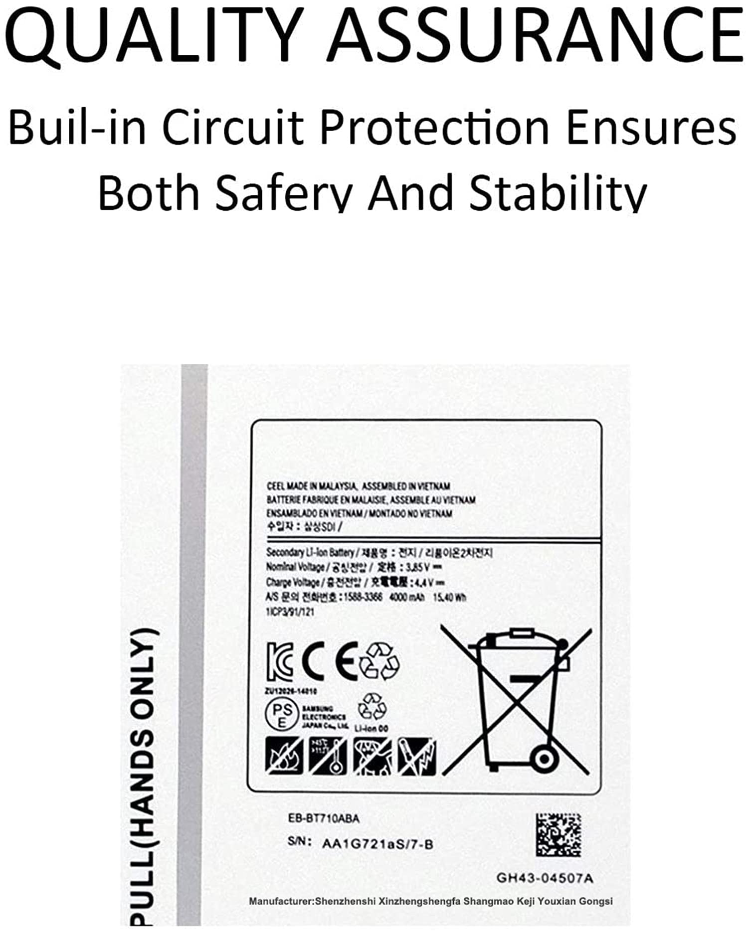 Eb Bt710Abe Eb Bt710Aba Tablet Battery Replacement For Samsung Galaxy Tab S2 8.0'' 3G Wifi Lte A Sm T710 T710X T713 T715 T715N T