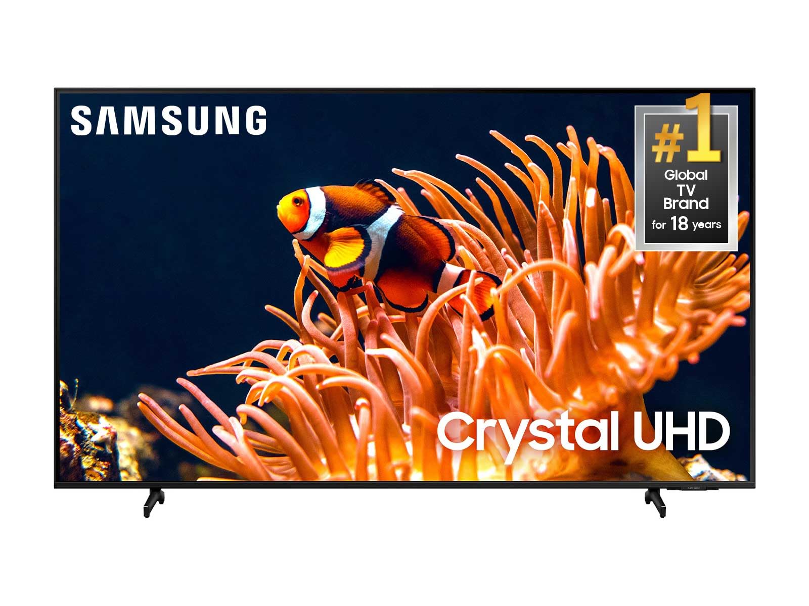 Samsung 85 Inch Class 4K Crystal Uhd Du8000 Series Hdr Smart Tv W/Object Tracking Sound Lite, Motion Xcelerator 120Hz, Ultra Sli