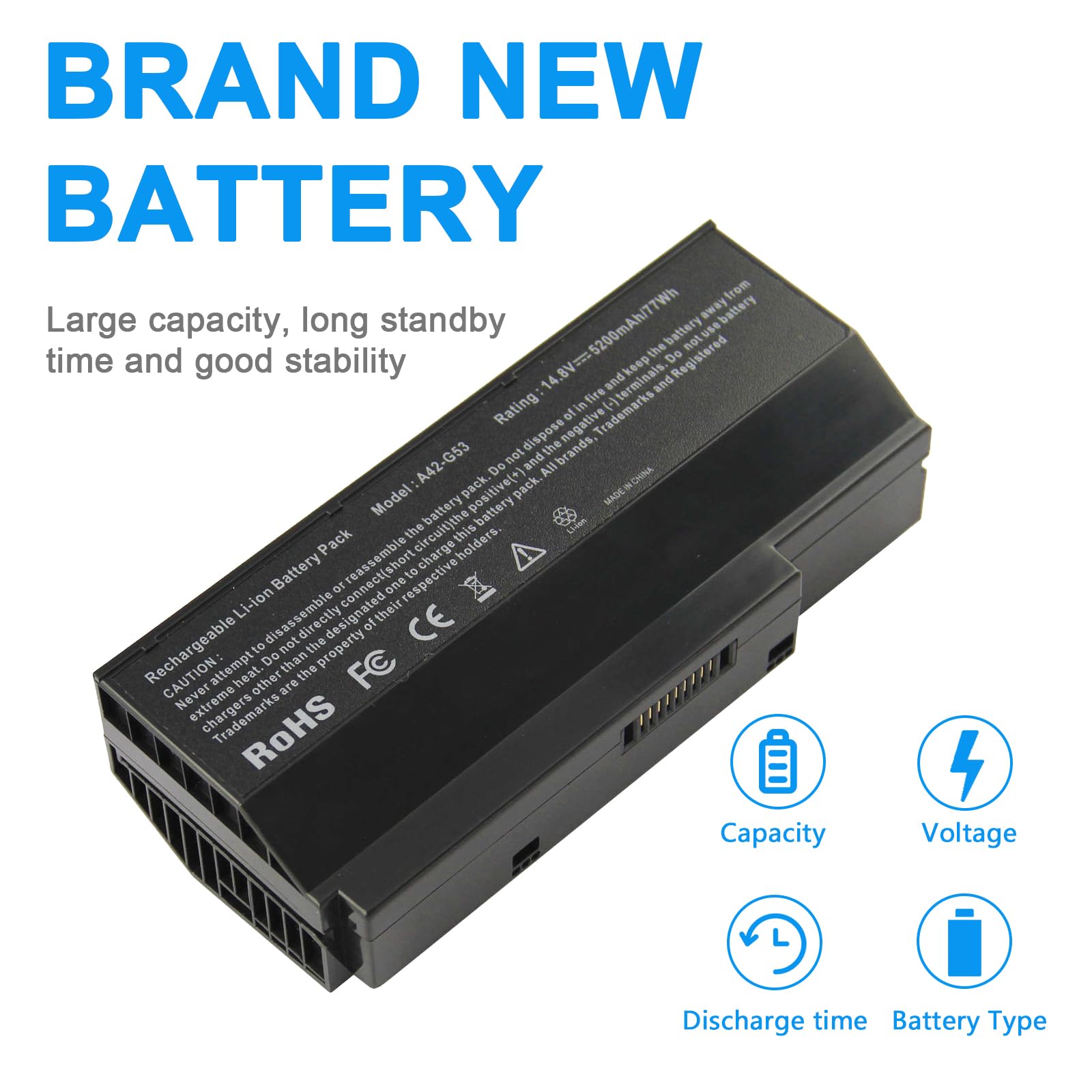 Fancy Buying 8 Cells Laptop Battery For Asus G73 G73G G73S G73J G73Jh G73Jw G53J G53 G53S G53Sx G53Sw G73Jh Bst7 G73Jh Bst7 G73J