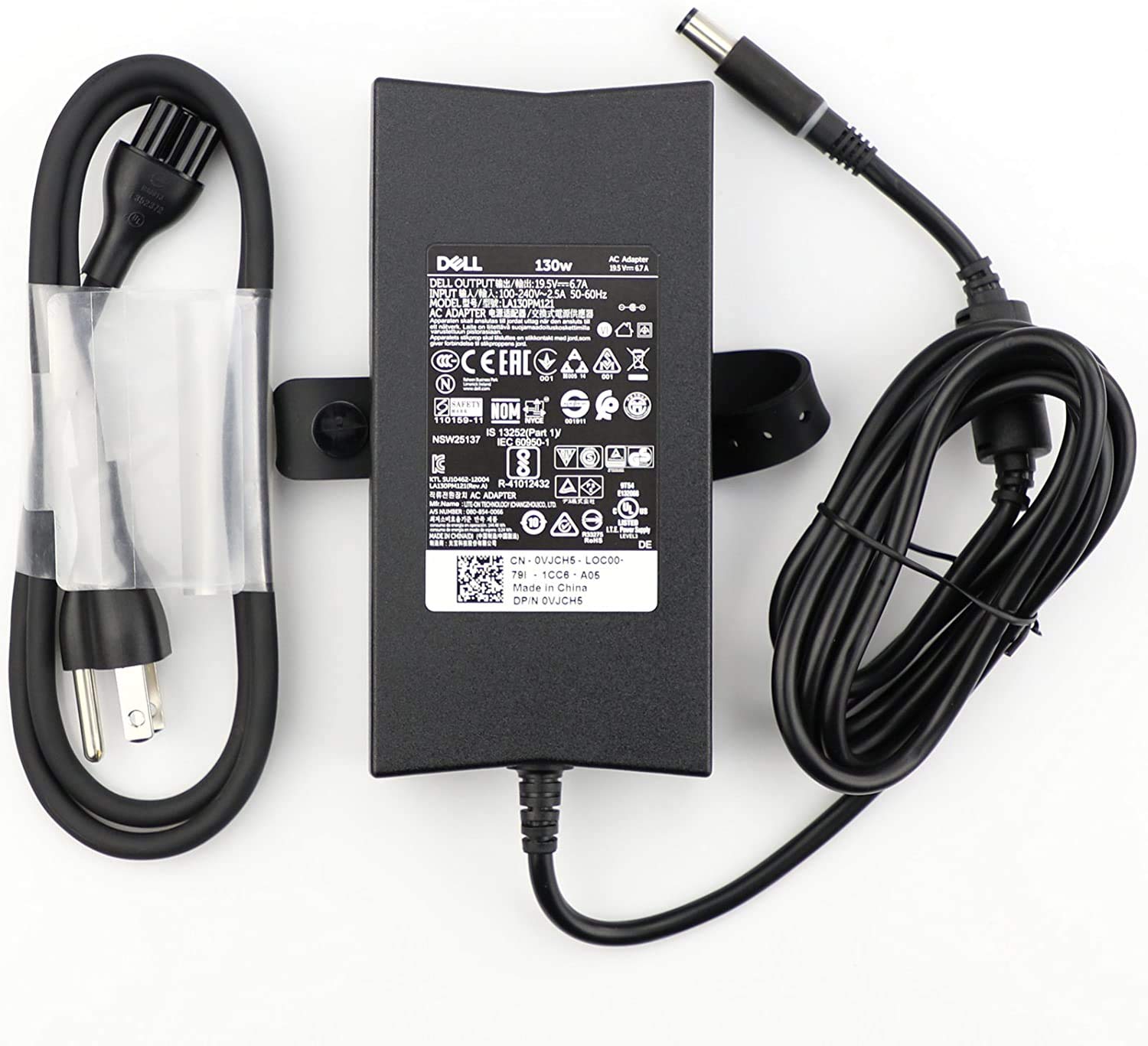 Dell 130W Ac Charger Precision M20 M60 M70 M90 M2400 M4400 M4500 M6300 La130Pm121 Da130Pe1 00 Laptop Power Supply