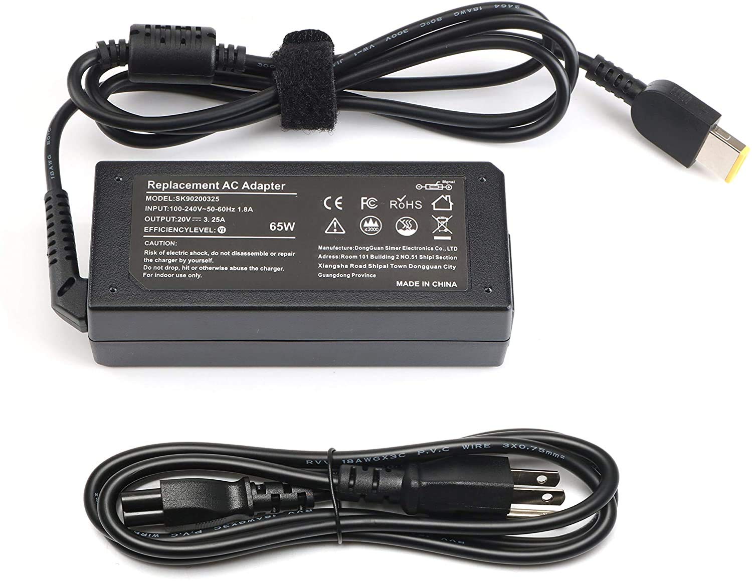 Ac Adapter Charger For Lenovo Thinkpad 11E, Yoga 11E Chromebook