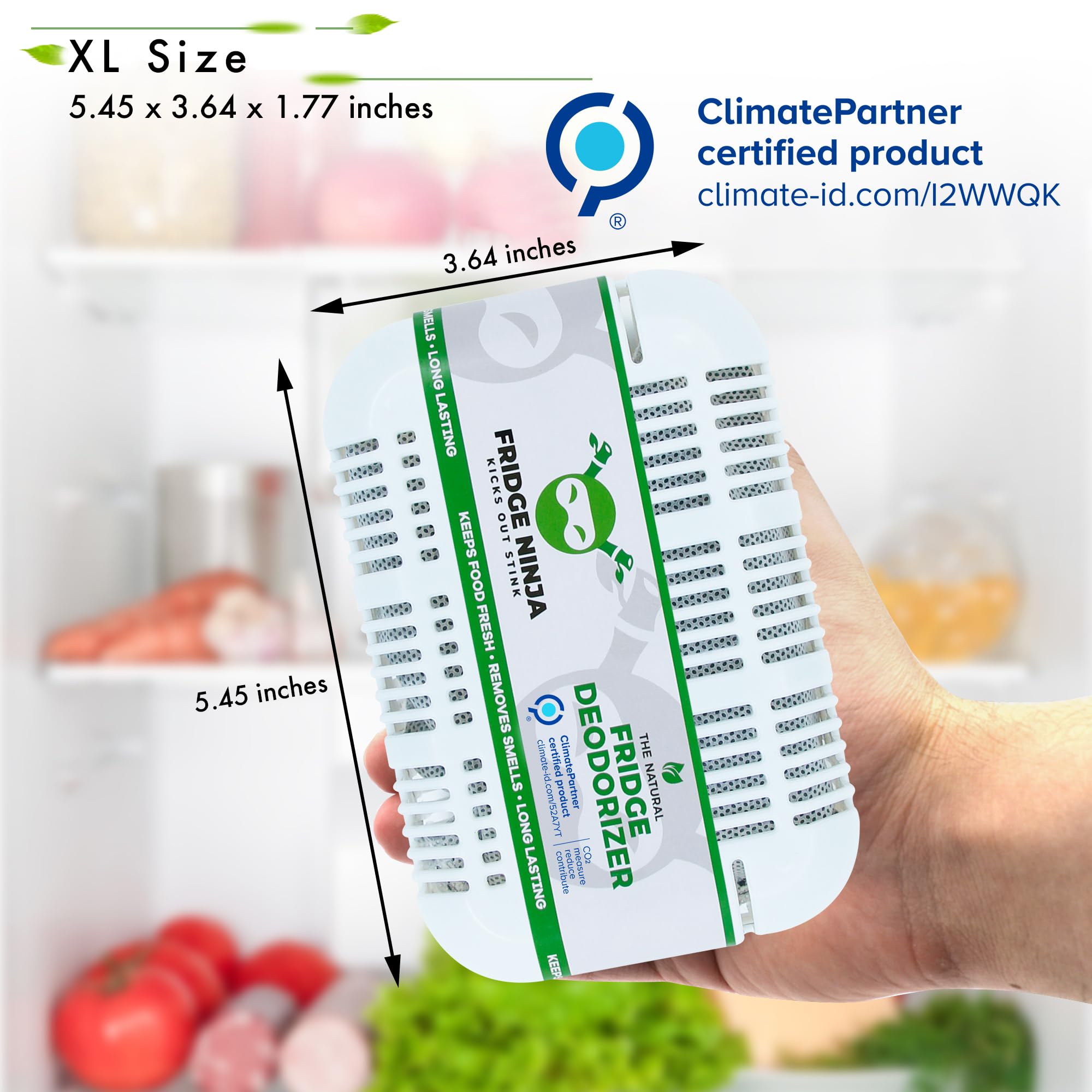 Xl Pack Of Refrigerator Deodorizer Odor Eliminator   Better Than Baking Soda   Refrigerator And Fridge Smell Eliminator   Freeze
