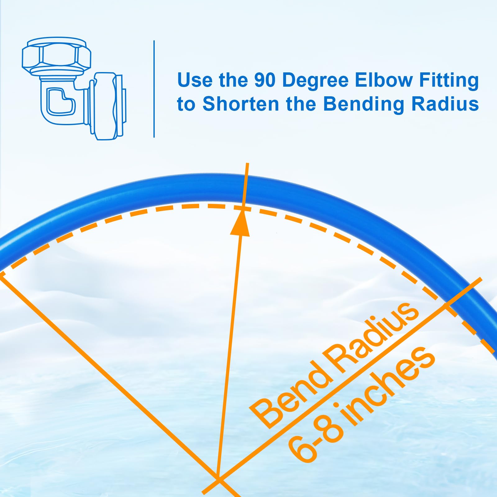 Shop Air Line Kit 3/4''?400Ft Hdpe Aluminum Hdpe Air Tubing Compressed Air Line Kit For Air Compressor Accessories Leak Proof&Ea