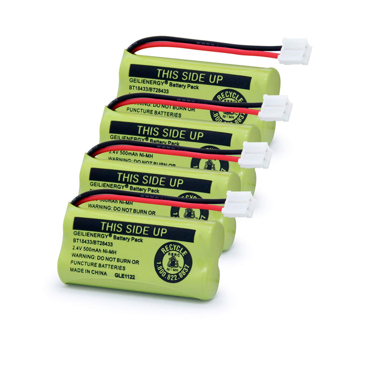 Geilienergy Bt18433 Bt28433 Bt184342 Bt284342 Bt1011 Bt 1011 Replacement Battery Compatible With Cordless Phone Cs6209 Cs6219 Cs6229 Ds6151 89 1330 01 00 Cph 515D (Pack Of 4)