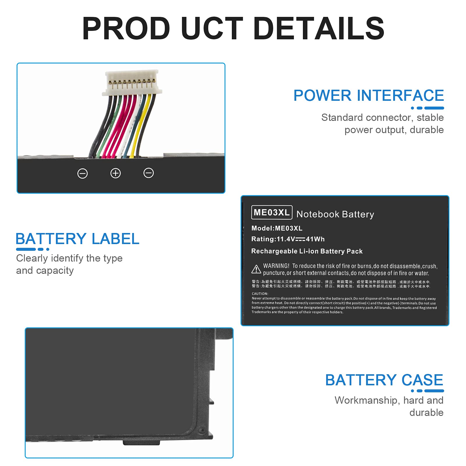 Fancy Buying ME03XL Laptop Battery for HP Stream 11-D 13-C Series 11-d010nr 13-c010nr