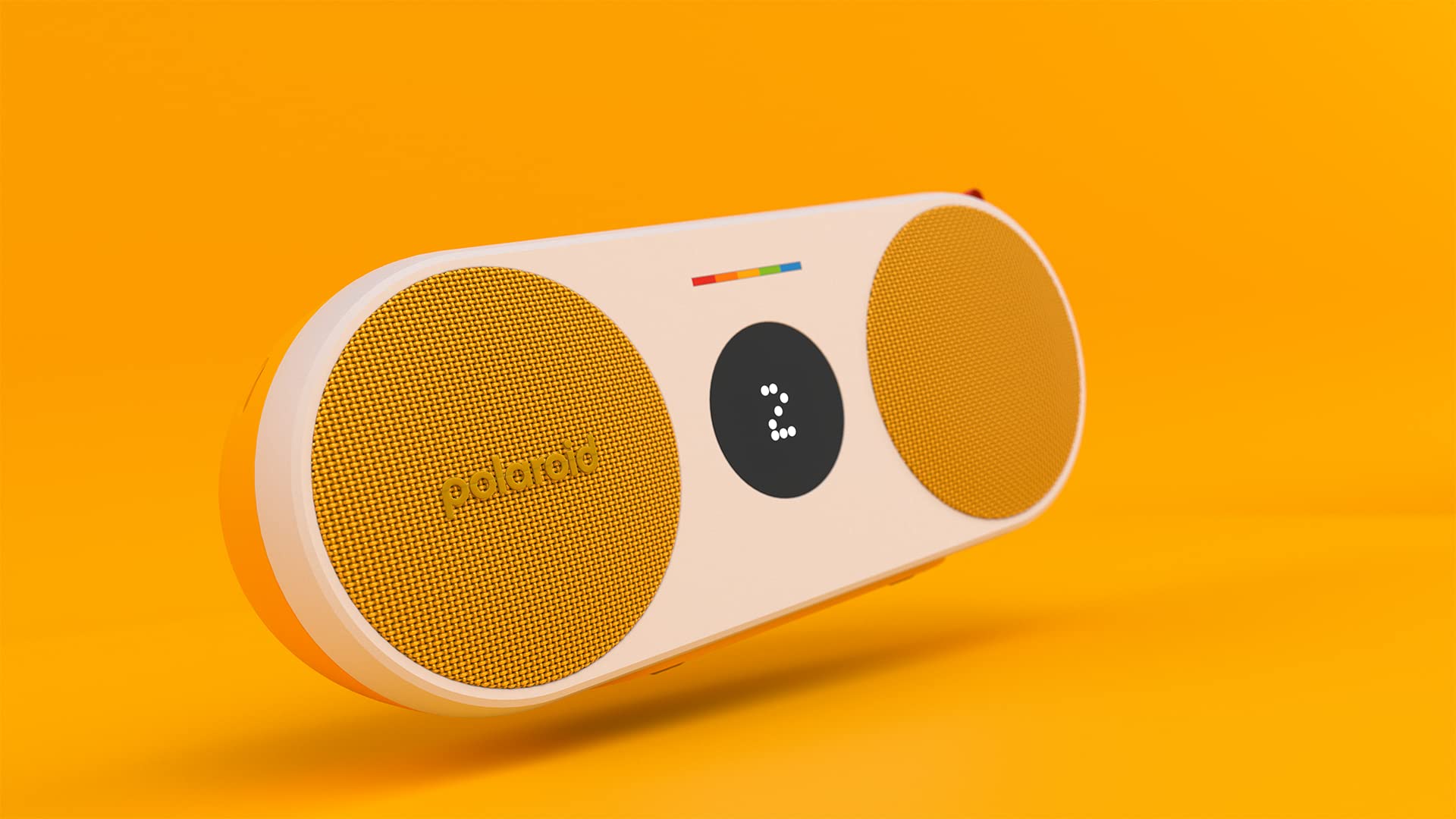 Polaroid P2 Music Player (Yellow) - Powerful Portable Wireless Bluetooth Speaker Rechargeable With Dual Stereo Pairing