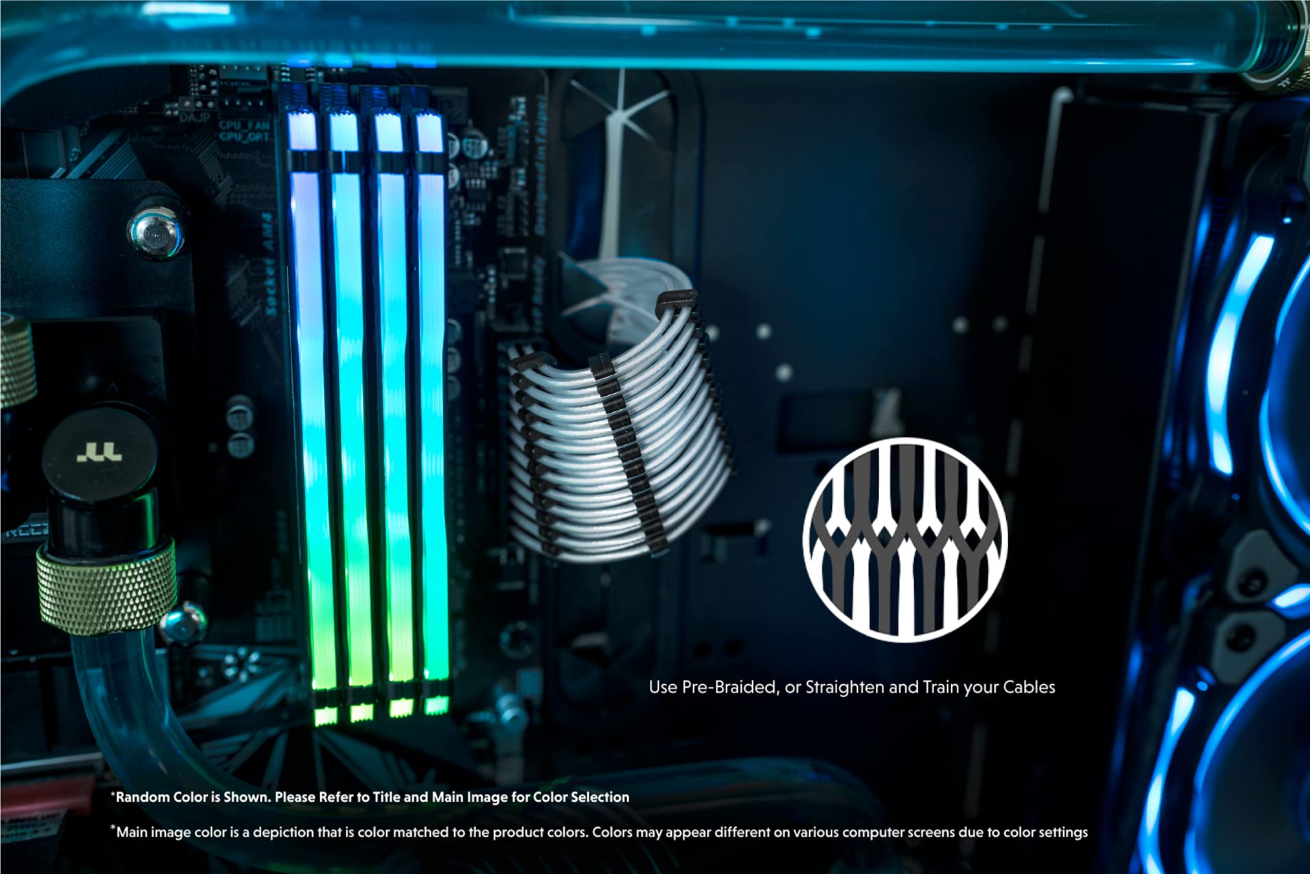 Linkup   30Cm 8P(6+2) Gpu Psu Cable Extension 18Awg Oxygen Free Copper (Ofc) Teflon Jacket Custom Mod Gpu Pc W/Combs?Single Pack