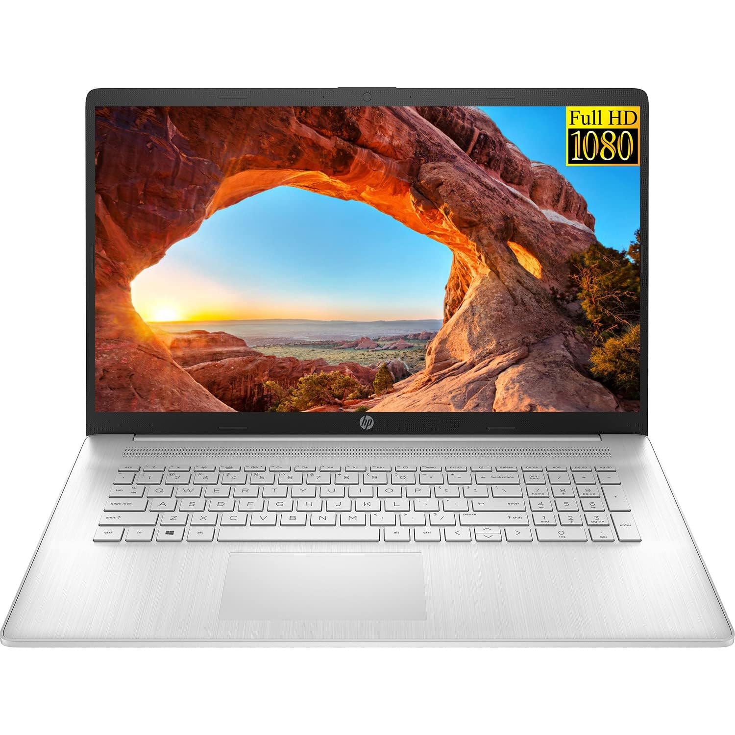 HP 17 Laptop, 17.3 FHD IPS Display, Intel Core i5-1135G7 Quad-Core Processor, Intel Iris Xe Graphics, 16GB RAM, 1TB PCIe SSD, HD