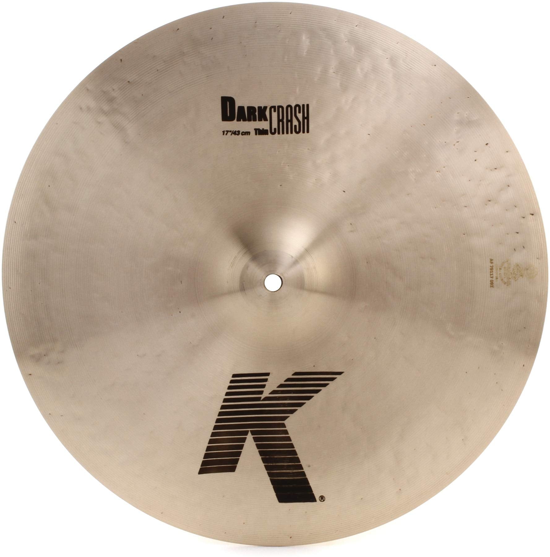 Zildjian K Series Dark Crash Cymbal   17 Inches Thin