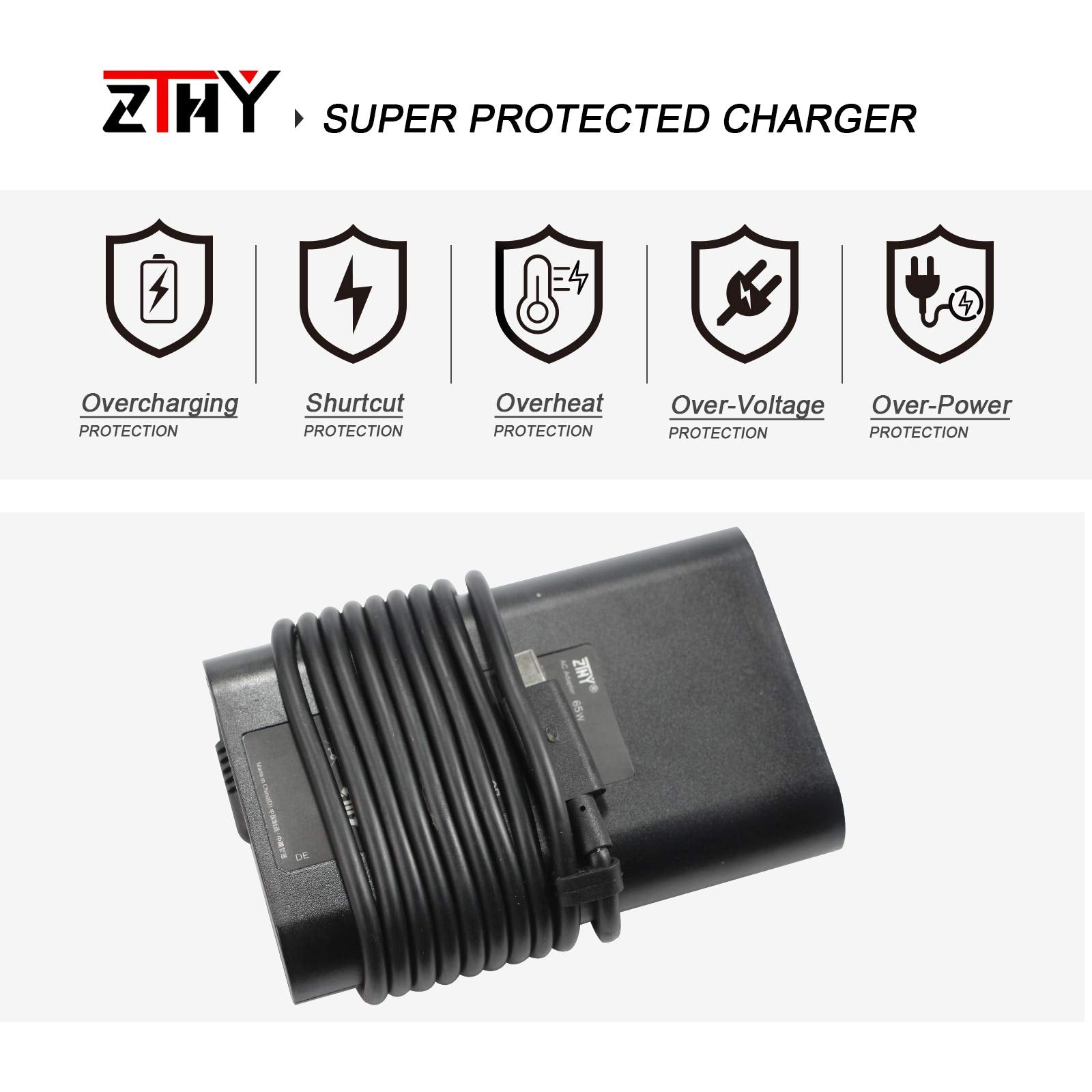 New 65W Usb C Type C Slim Charger Adapter Compatible With Hp Elitebook X360 1030 G2 G3 G4 1040 G5 G6 Elite X2 1012 G2 Probook 470 640 650 G5 G6 Chromebook 11 G6 Ee Spectre X360 13 14 Power Supply