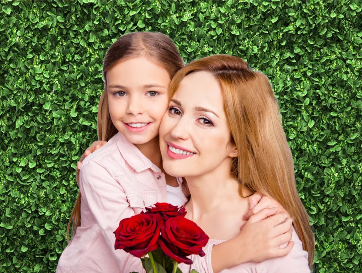 Chaiya Green,Greenery 10 'X8 ' Vinyl Backdrop For Baby Shower, Wedding, Birthday, Greenery Leaves Backdrop