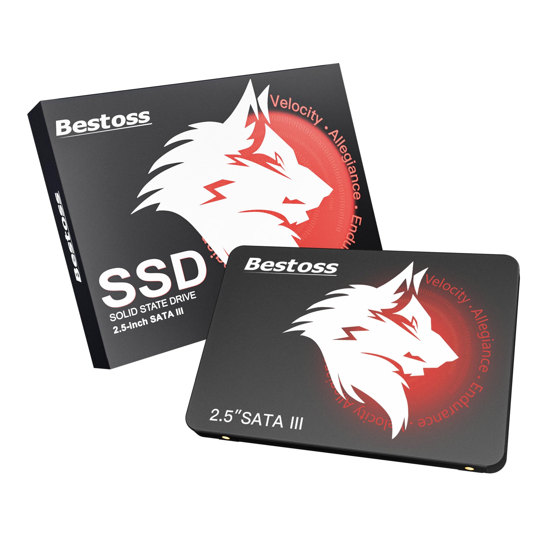 Bestoss SSD 1TB 2.5 Inch Internal Hard Drive for Pc or Laptop, SATA III 6Gb/s Internal State Drive, Up to 550MB/s, Computer Stor