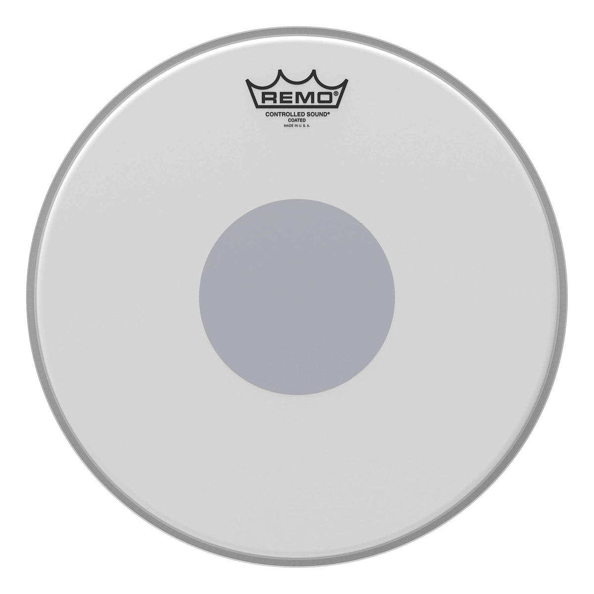 Remo Batter, Controlled Sound�, Coated, 13' Diameter, Black Dot(Tm) On Bottom
