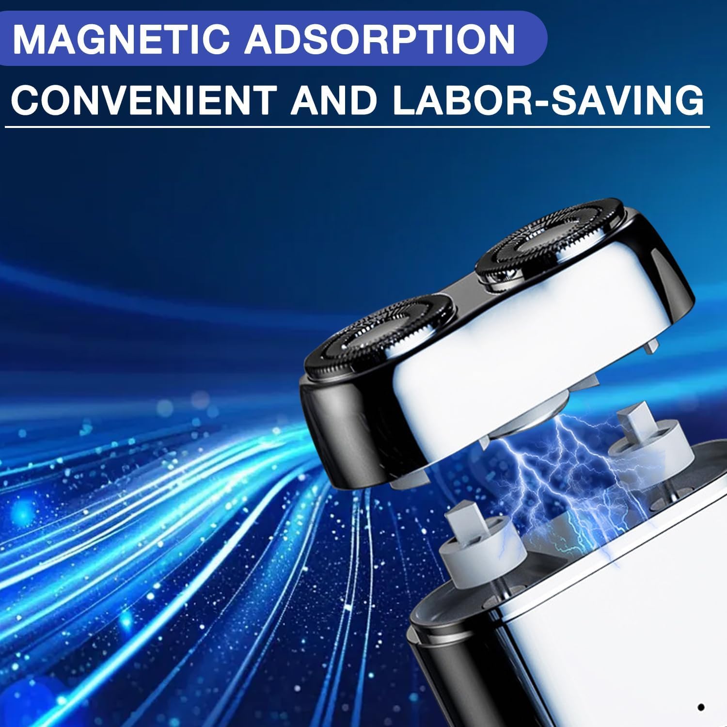 New Model Mini Dual-Head Electric Shaver, Dual Head Shaver, 2025 New Upgrade Pocket Shaver Mini Shavers For Men, Washable Double