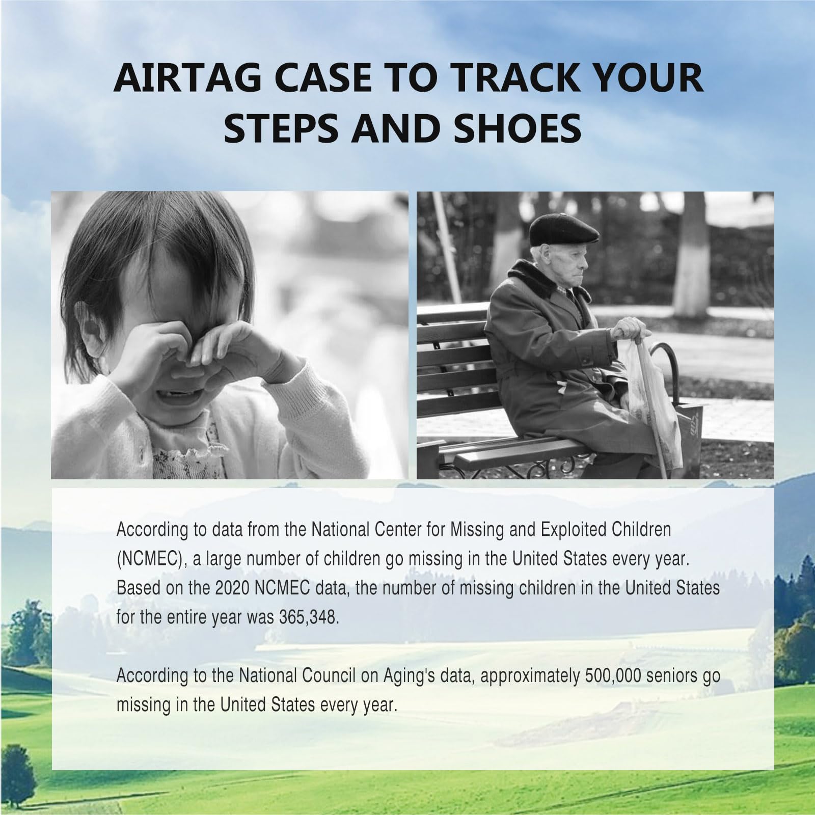 Airtag Holder Inserts For Kids And Old People, Airtag Case To Track Your Steps And Shoes
