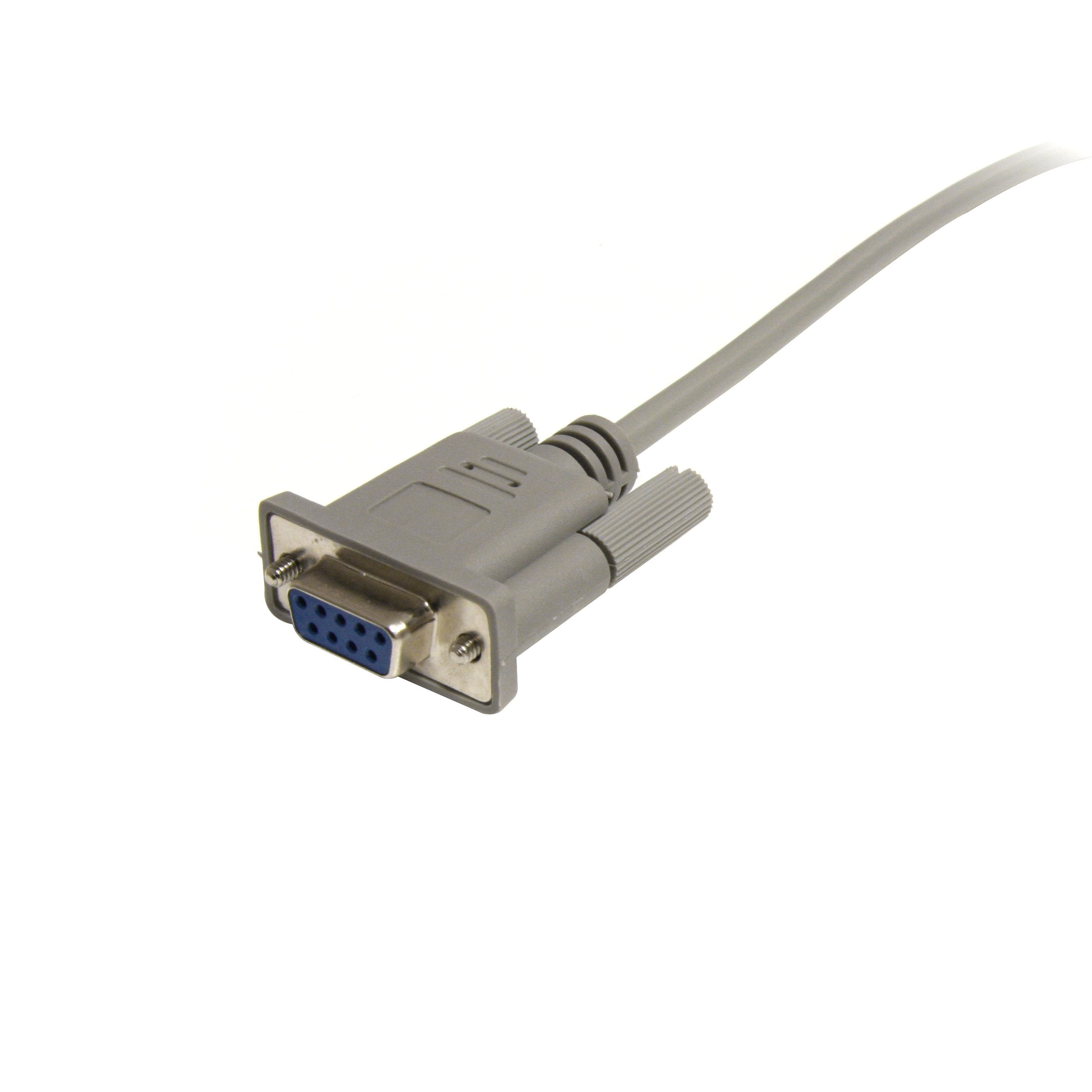 Startech.Com 25 Ft Cross Wired Db9 Serial Null Modem Cable   F/F   25Ft Db9 Null Modem Cable (Scnm9Ff25)