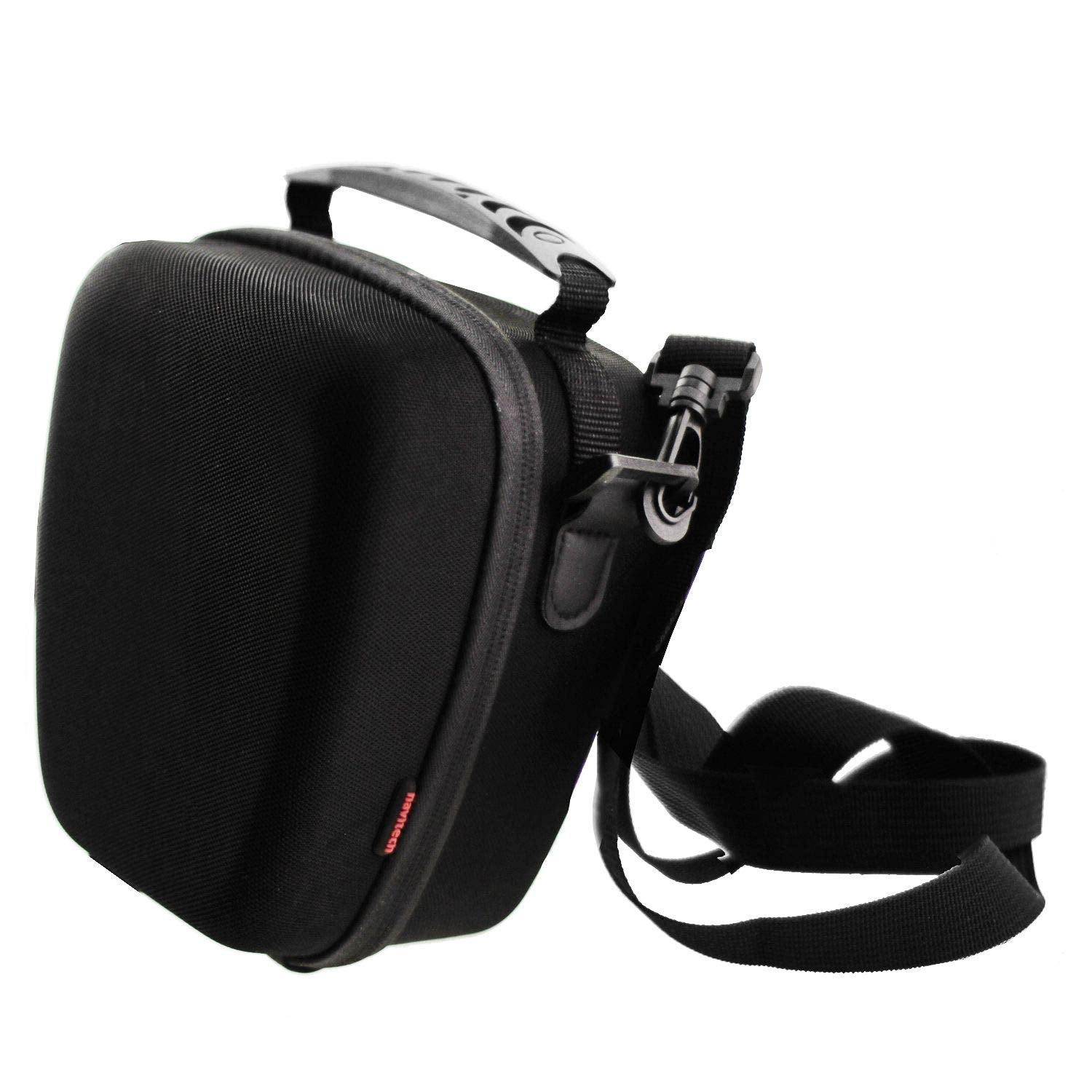 Navitech Black Rugged Hard Eva Protective Carry Case Compatible With Panasonic Lumix Dc G100 Mirrorless Camera