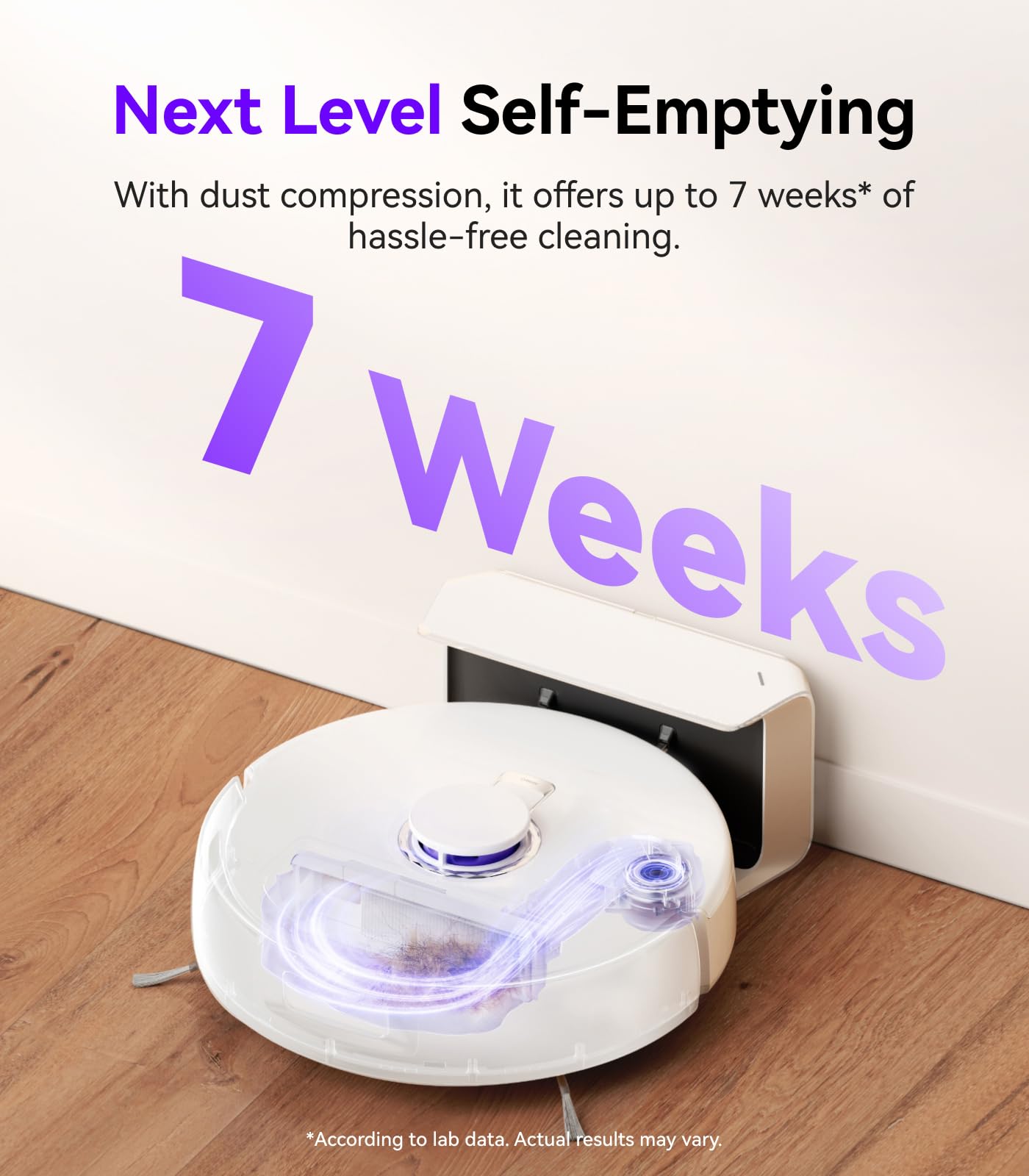 Narwal Freo X Plus Robot Vacuum And Mop, 7 Week Dust Storage, Zero Tangles, 7800Pa Suction, Mopping, Tri Laser Obstacle Avoidanc