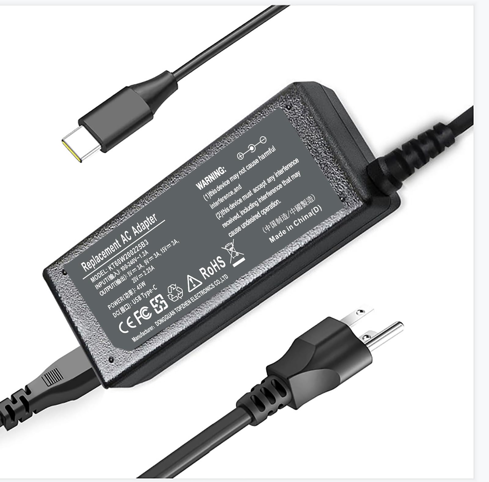 Type C Usb C Docking Station Charger Adapter 918337 001 844205 850 For Hp Chromebook X360 14 Ca000 11 Ae000 14 Ca051Wm 14 Ca052W