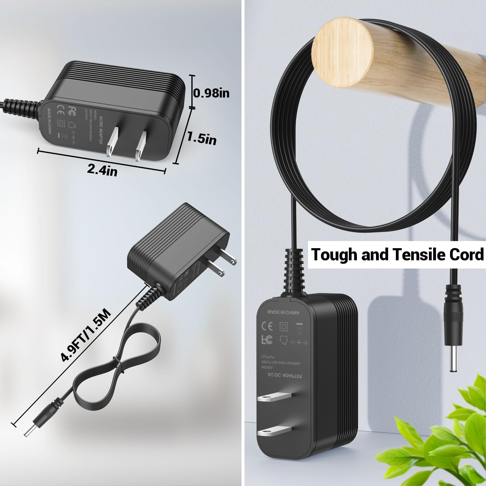5 V Power Supply For Remington Shaver Charger Cord For Remington Beard Trimmer Pg6025 Pg250 Pg525 Pg6145 Pg6155 Pg6135 Pg6015 Pg
