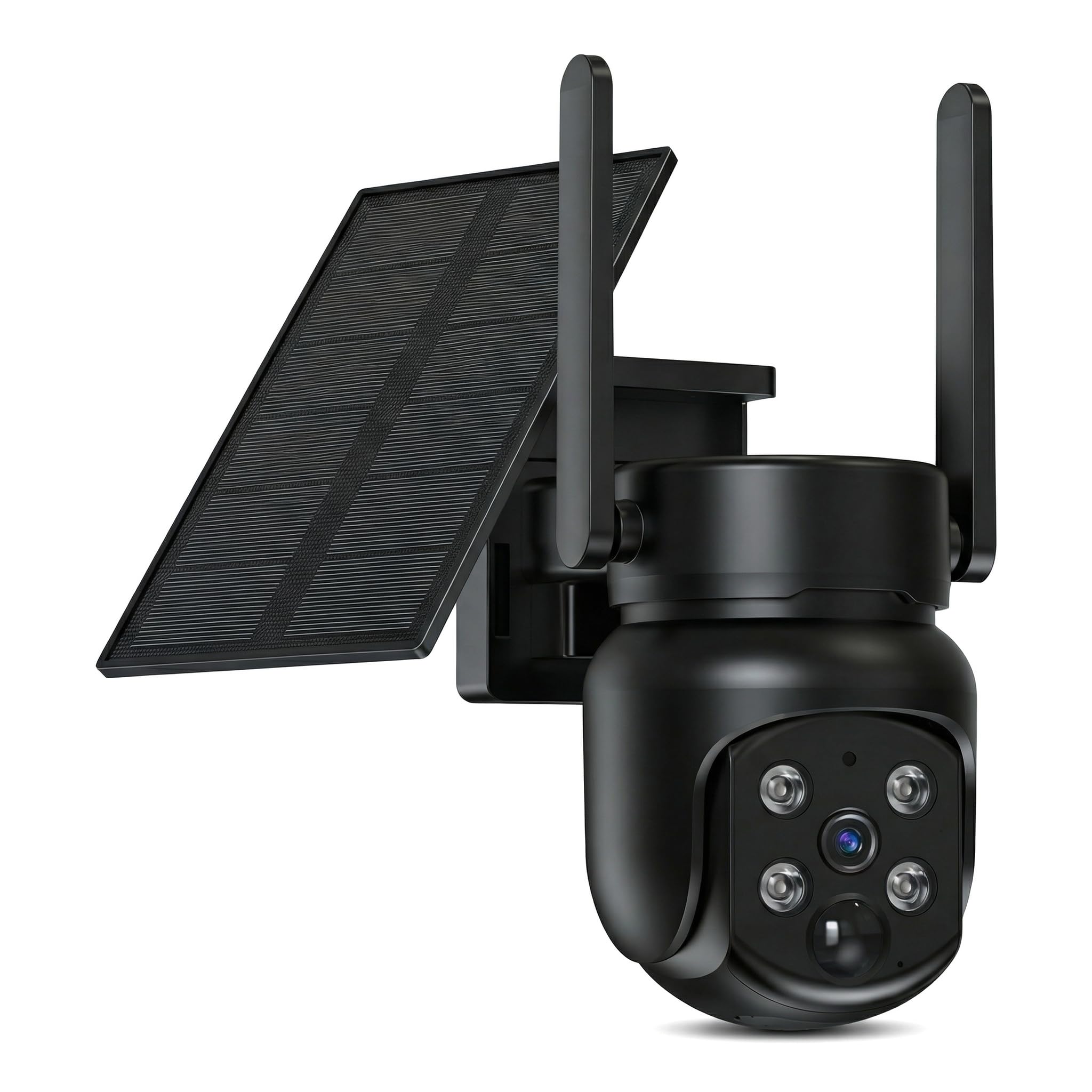Heyall Security Cameras Wireless Outdoor: 2K WiFi 6 4MP Home Surveillance 360 Color Night Vision AI Motion Detection 5200 mAh Ba