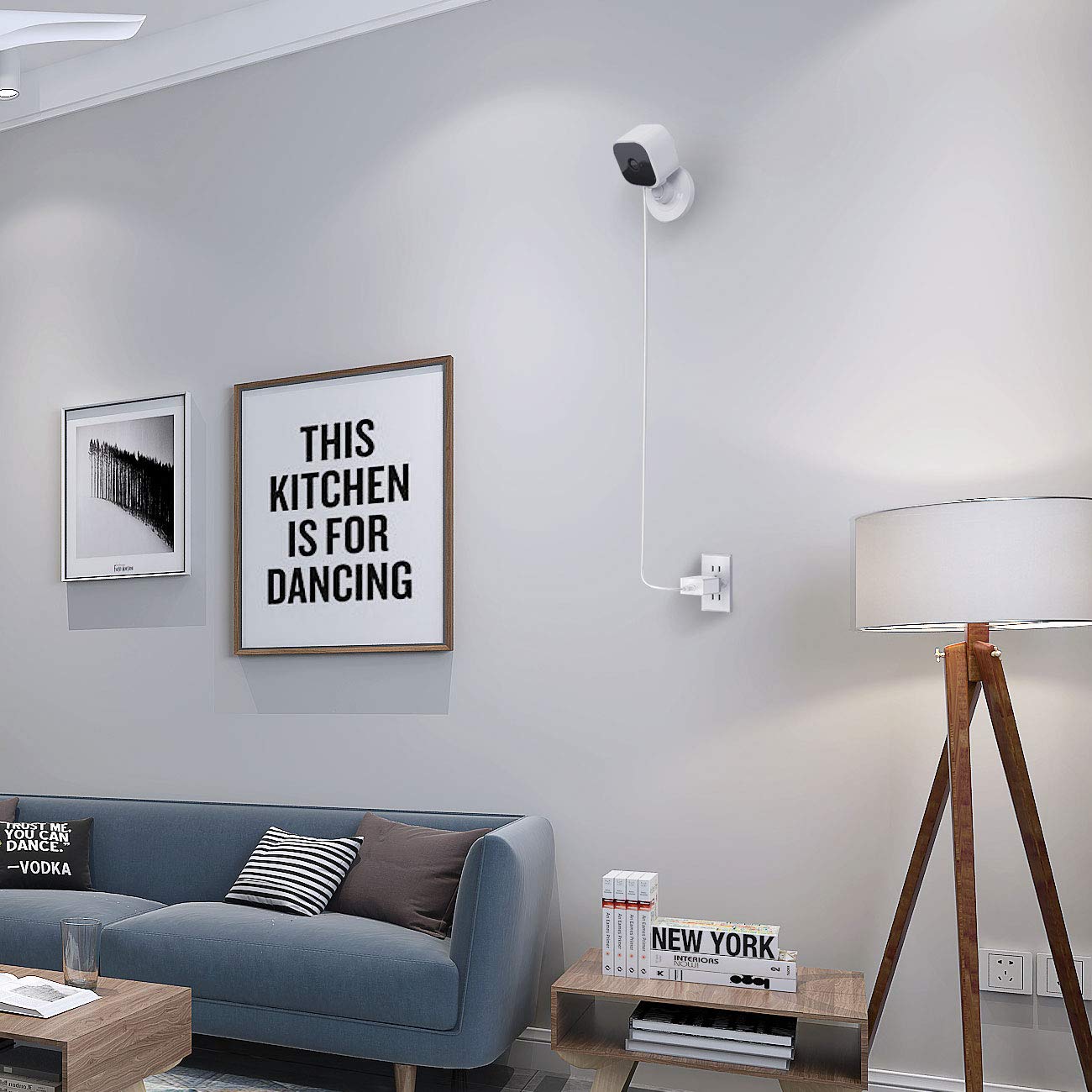 Koroao 30Ft/9M Usb Charging Cbale For Blink Mini, Power Supply Extension Charger Cable Comepatible With Blink Mini Indoor Plug I