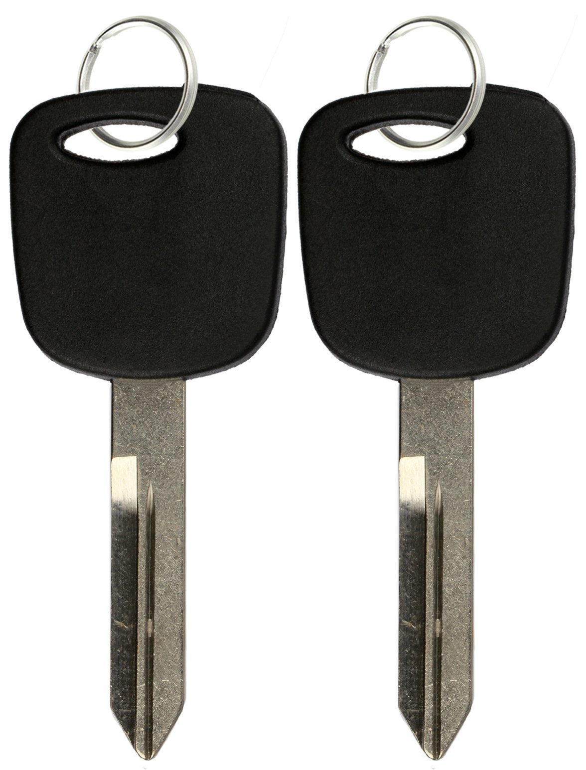 2 Keylessoption Replacement Ignition Chipped Key Transponder Compatible With Ford 4C H72