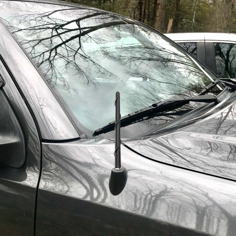 Basiker Antenna For Toyota Tundra Tacoma Fj Cruiser 1995 2025, Toyota Tundra Tacoma Accessories, 7 Inch Short Toyota Tundra Tacoma Antenna Replacement Upgrade Car Am Fm Radio Reception