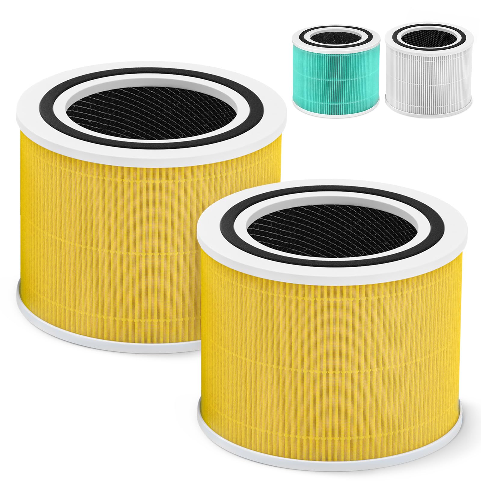 Core 300 Pet Care Replacement Filter For Levoit Core 300 Core 300S Vortexair Air Purifier, 3 In 1 Hepa And Activated Carbon, Cor